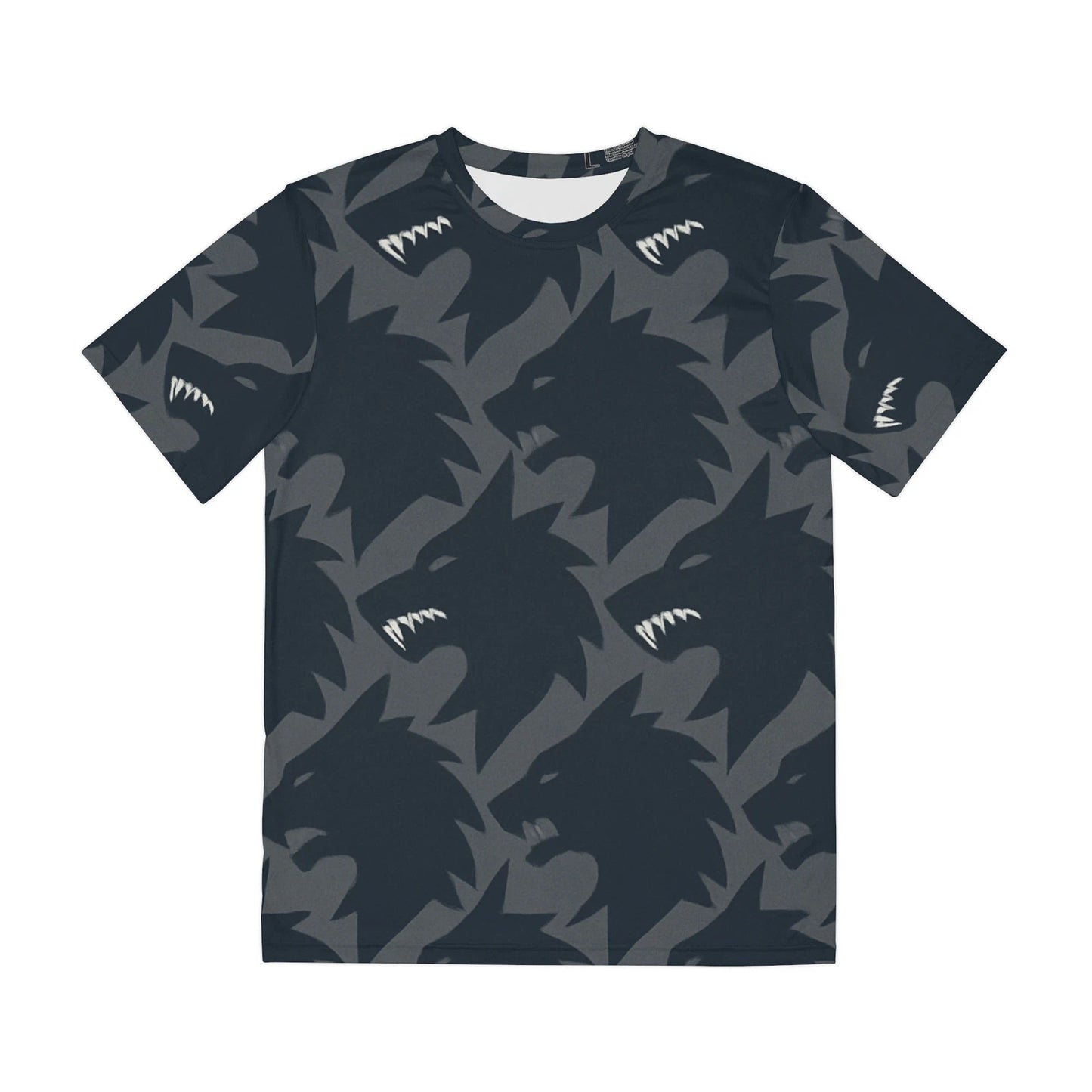 All Over Print T Shirt Houndstooth Werewolf Pattern Creative