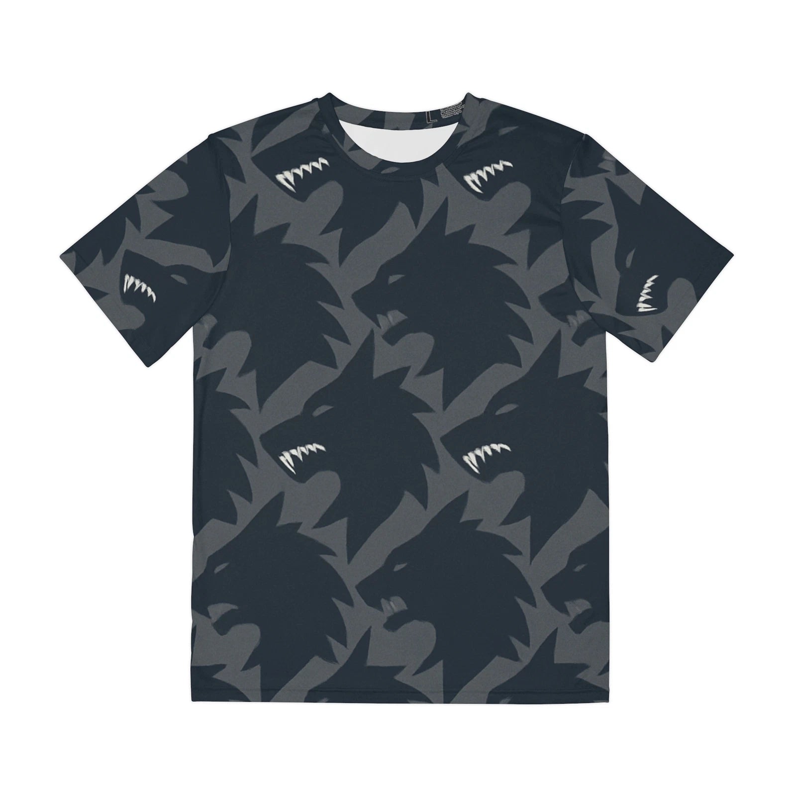 All Over Print T Shirt Houndstooth Werewolf Pattern Creative