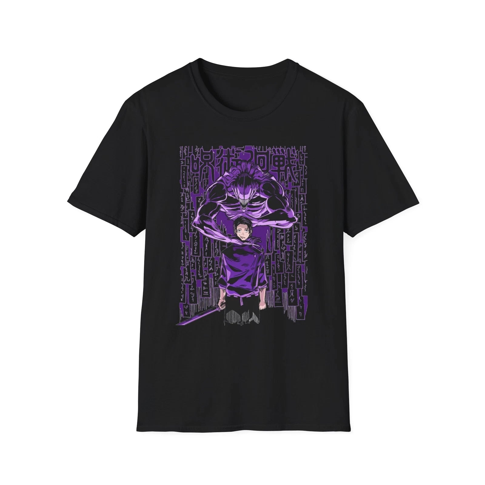 JJK Unisex JL Anime T-Shirt Softstyle - Yuta Okkotsu