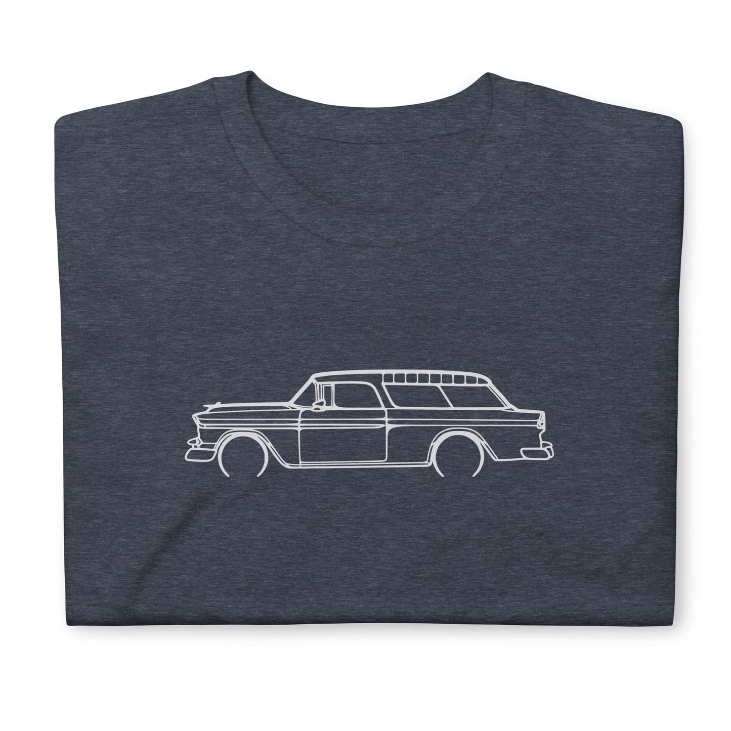 Softstyle T-Shirt For Chevrolet Nomad 1955 Car Owners Birthday Gift Tee Shirt