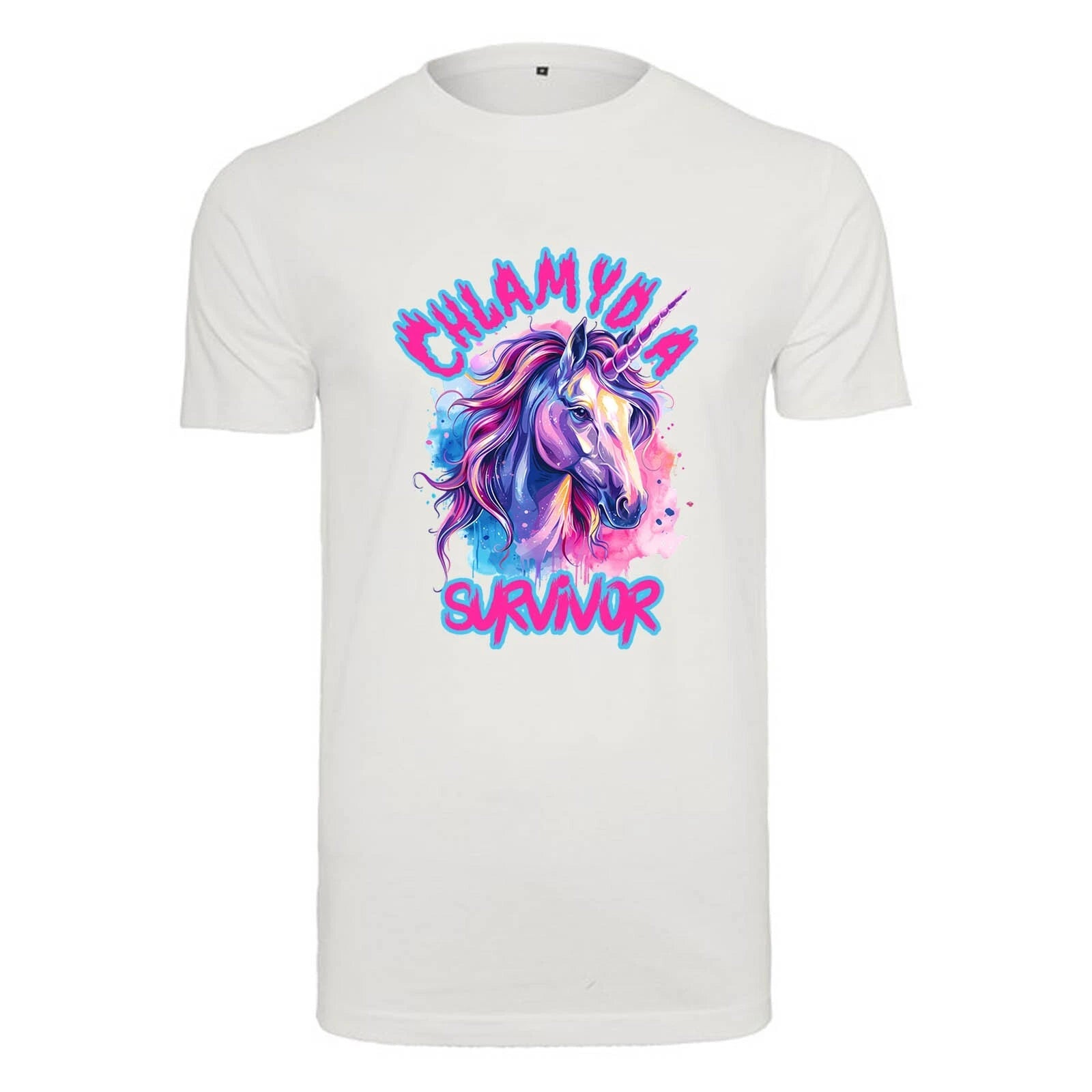 Unisex T-Shirt-Chlamydia Survivor-Novelty Funny Humour Secret Santa