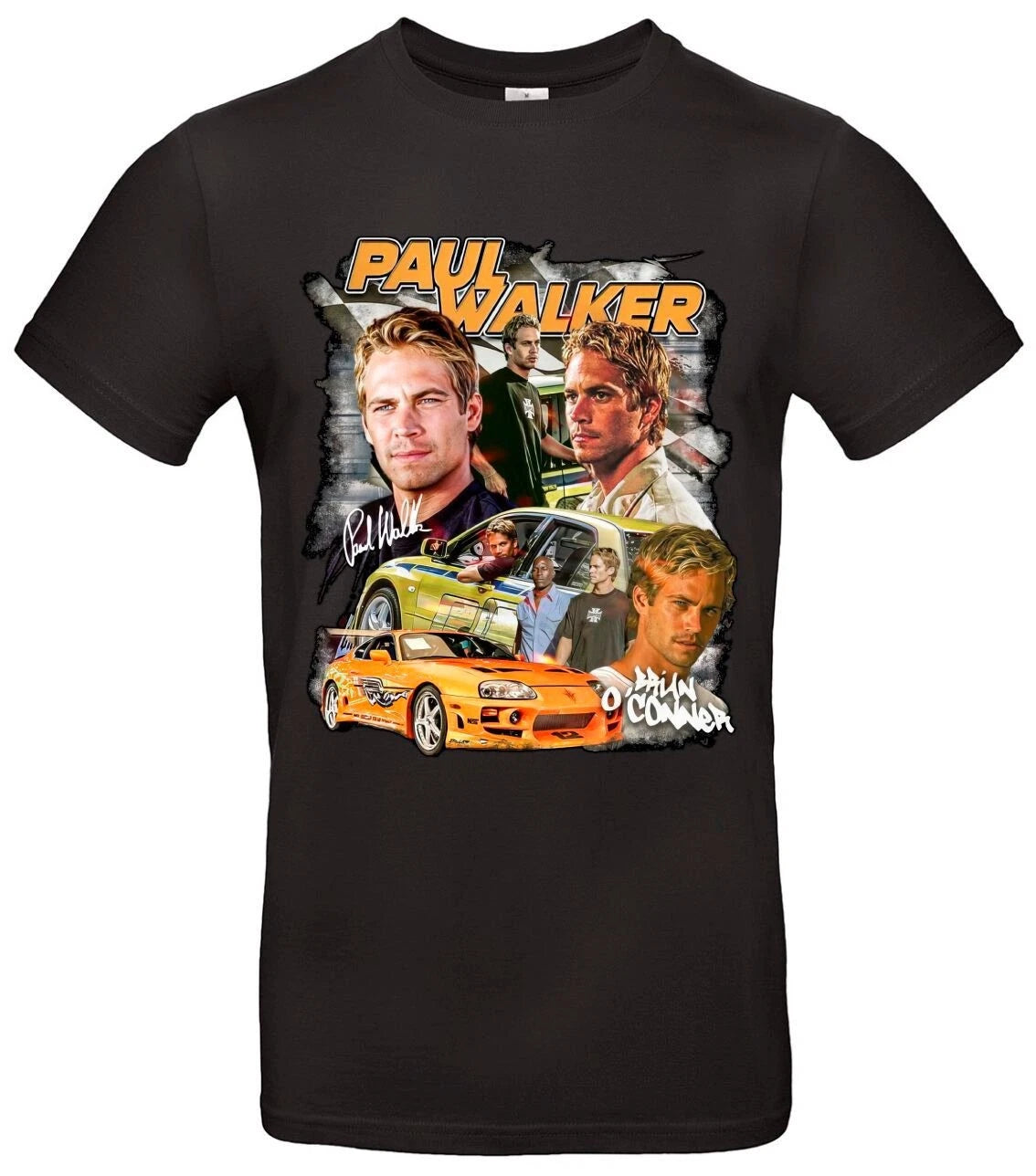 Paul Walker T-Shirt - RIP Brian O'Conner Theme, Legend For Fans