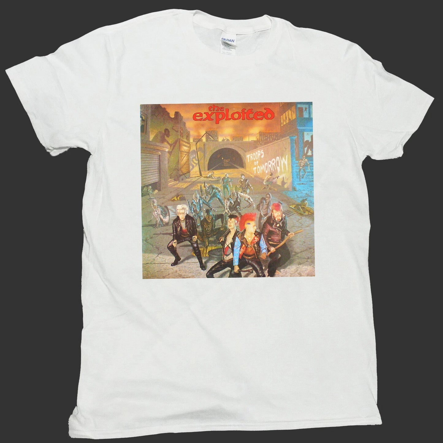 THE EXPLOITED HARDCORE PUNK ROCK T-SHIRT unisex S-3XL