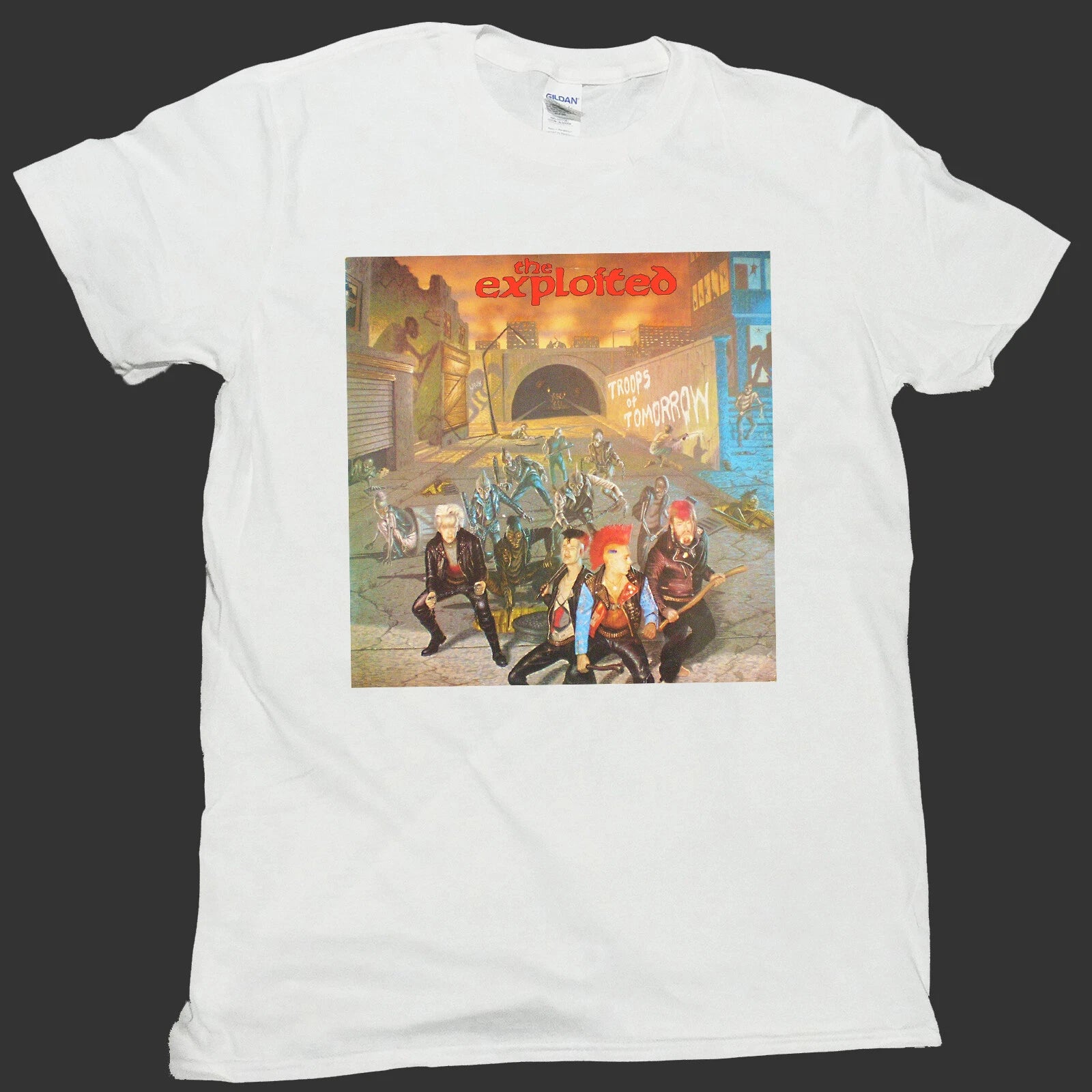 THE EXPLOITED HARDCORE PUNK ROCK T-SHIRT unisex S-3XL