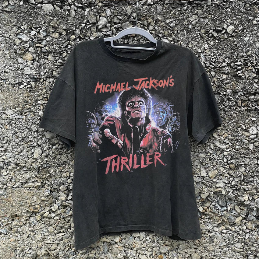Michael Jackson Thriller Vintage Pop T Shirt S-5XL