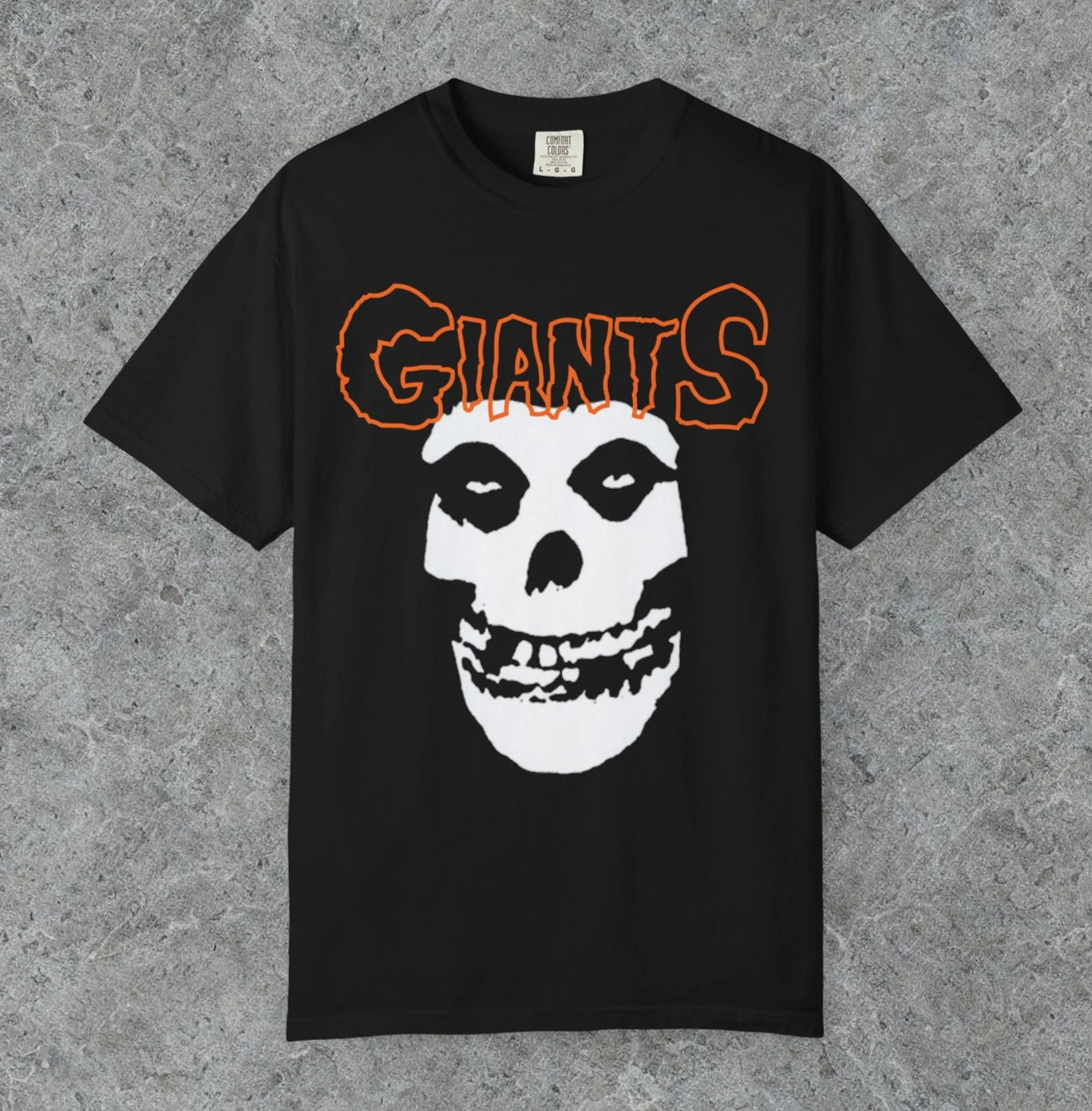 Misfits x SF Giants shirt, halloween san francisco giants shirt skull punk tee