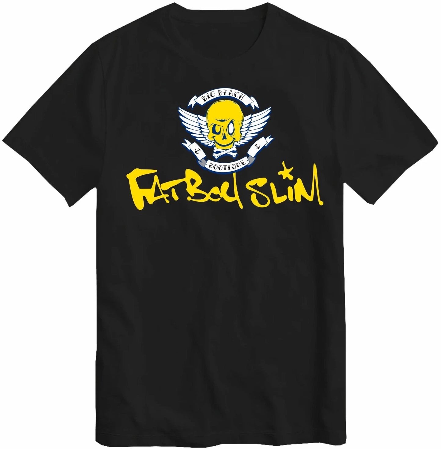 Fatboy Slim Big Beach Bootique Skull T-Shirt Tee Top