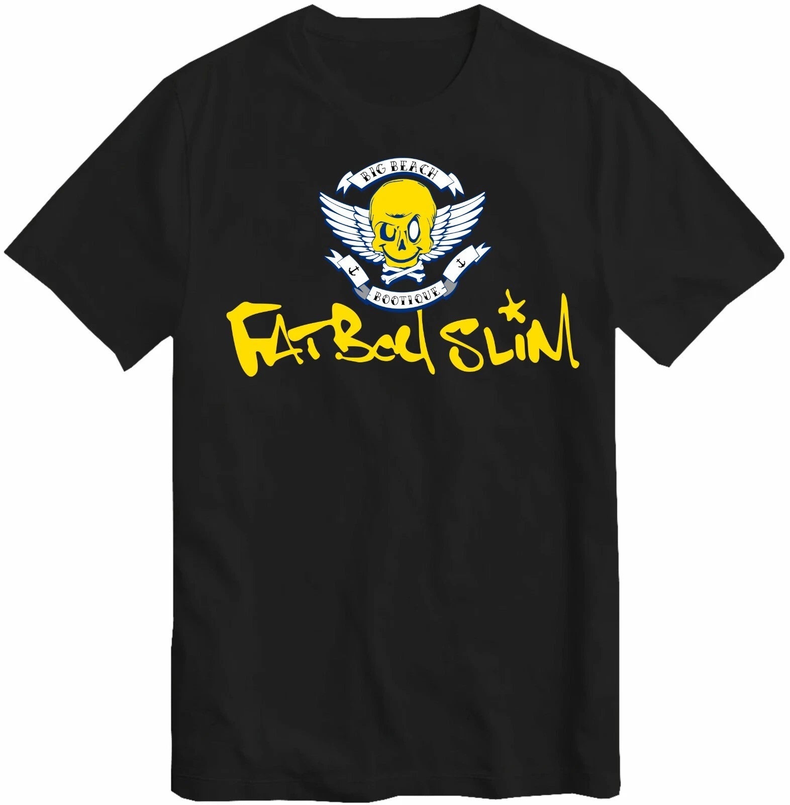 Fatboy Slim Big Beach Bootique Skull T-Shirt Tee Top