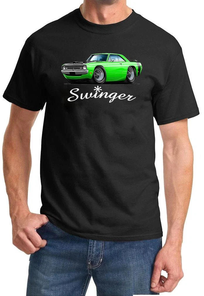 1970 1971 Dart Swinger Full Color Tshirt NEW FREE SHIPPING