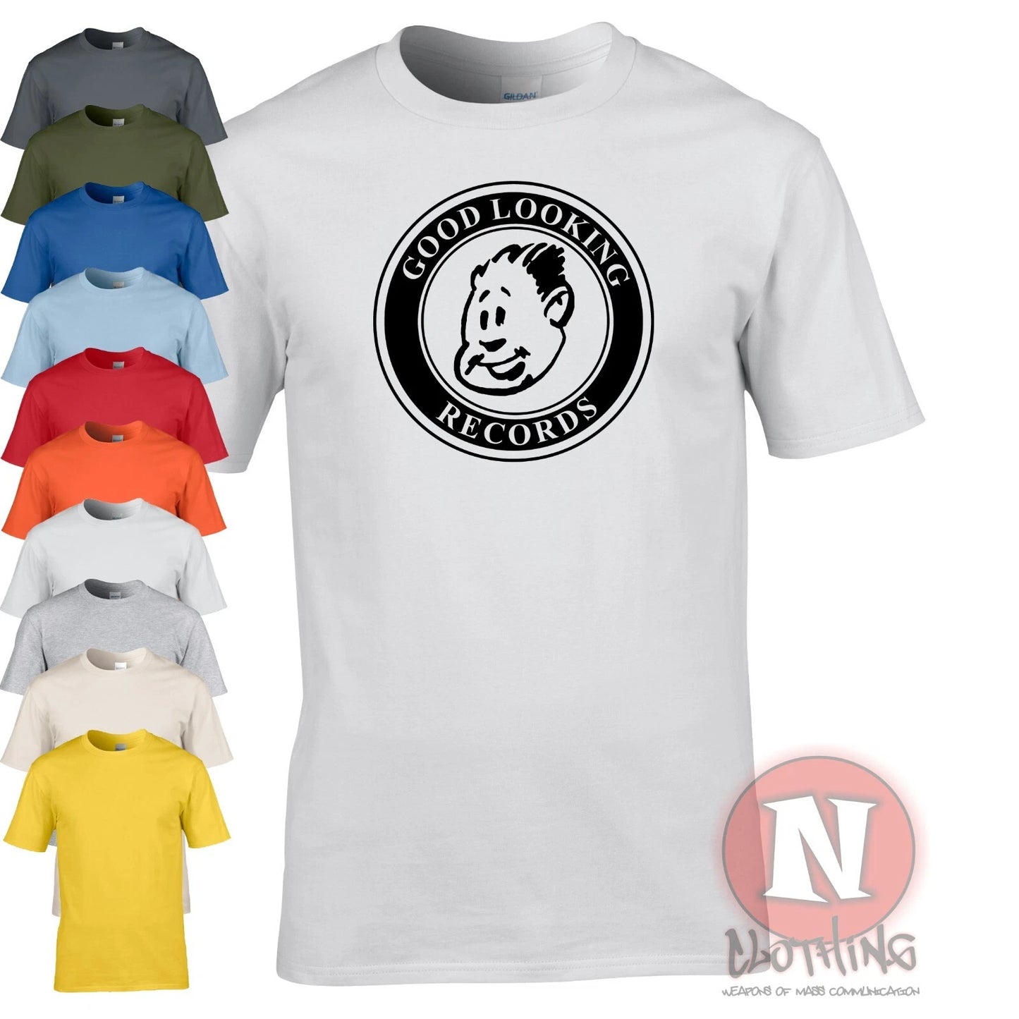 Good Looking records t-shirt drum n bass Jungle LTJ Bukem rave EDM