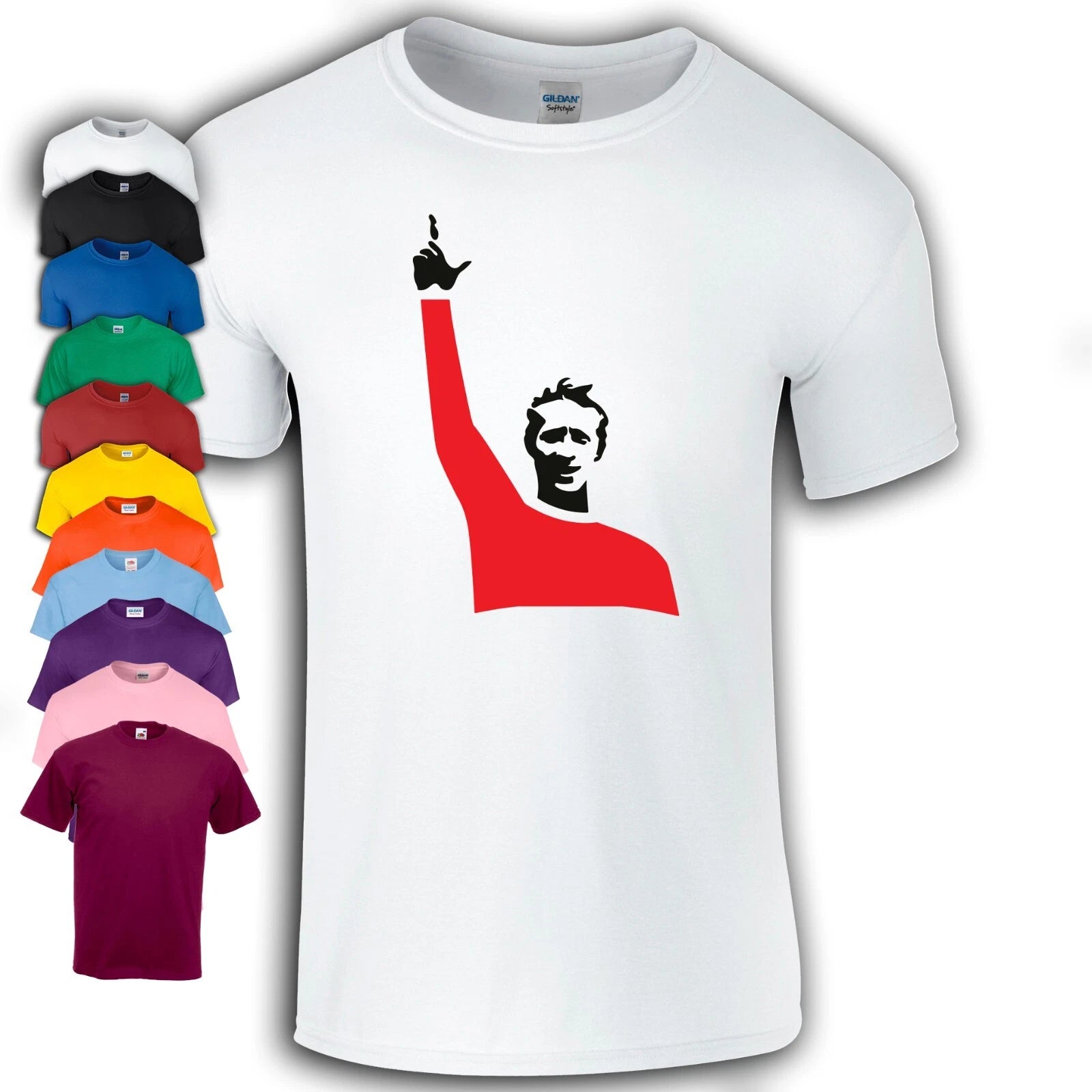 Denis Law T-Shirt | 10 | MUFC Legend | Manchester | United
