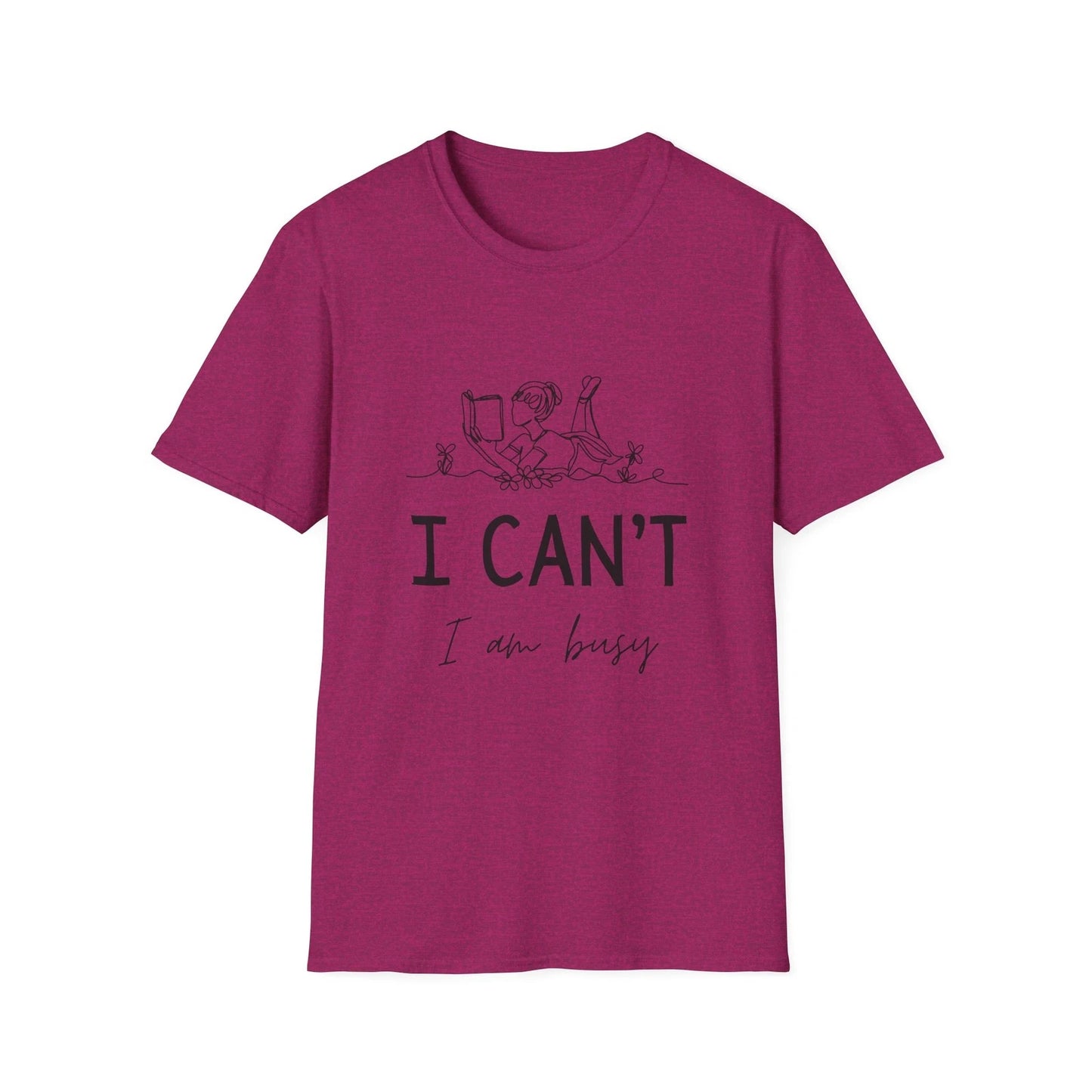 Casual Statement Tee - I Can't, Perfect for Busy Days, Gift for Friends