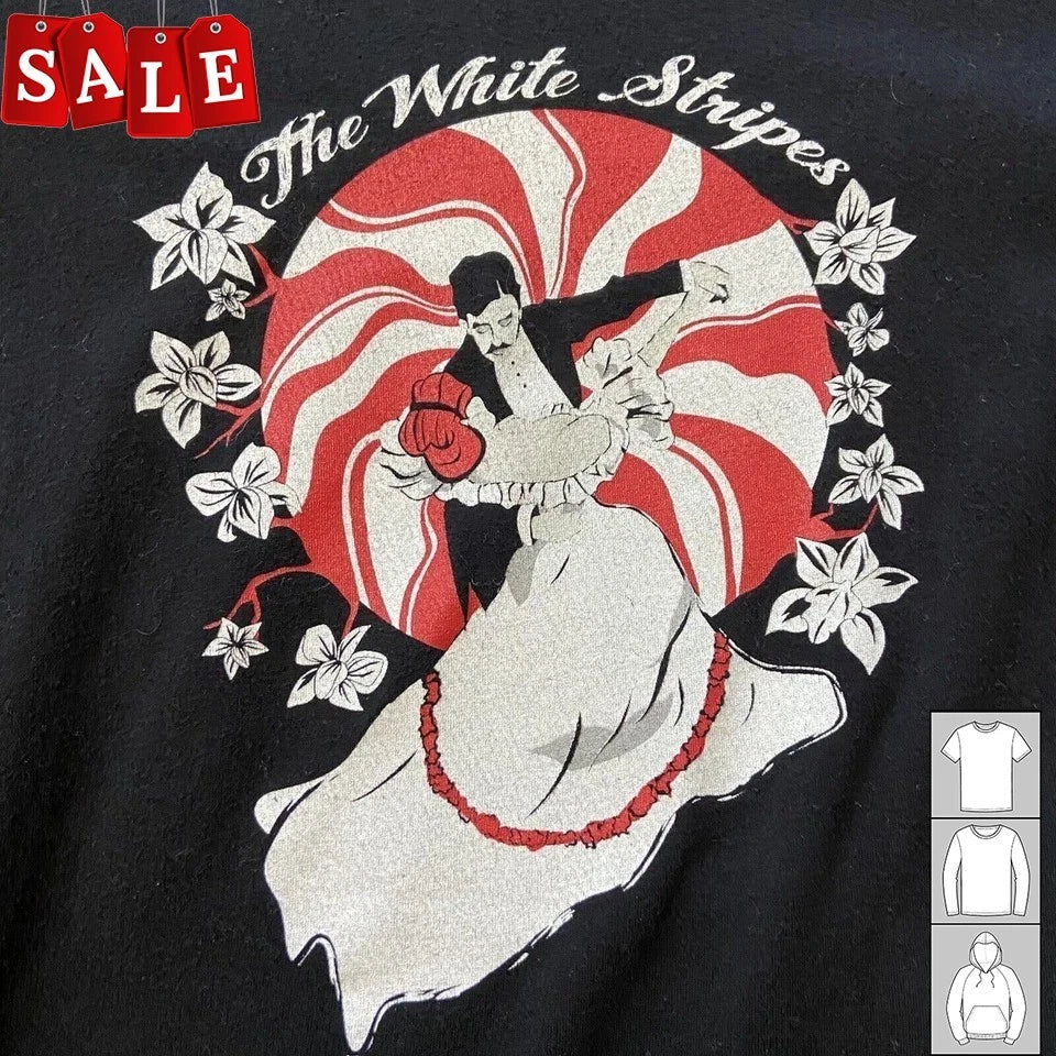 New The White Stripes  Gift For Fans Unisex S-5XL Shirt SS504