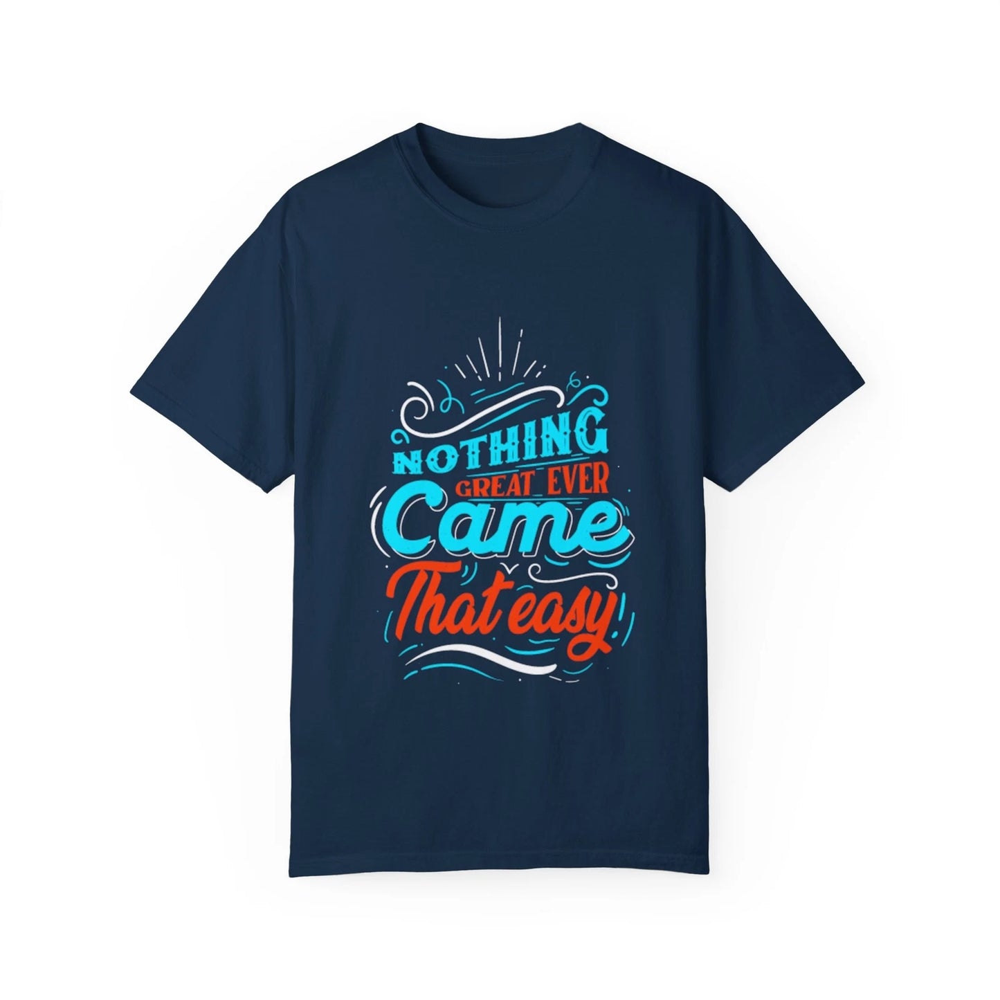 Stylish & Comfortable Everyday Wear Unisex Garment-Dyed T-shirt