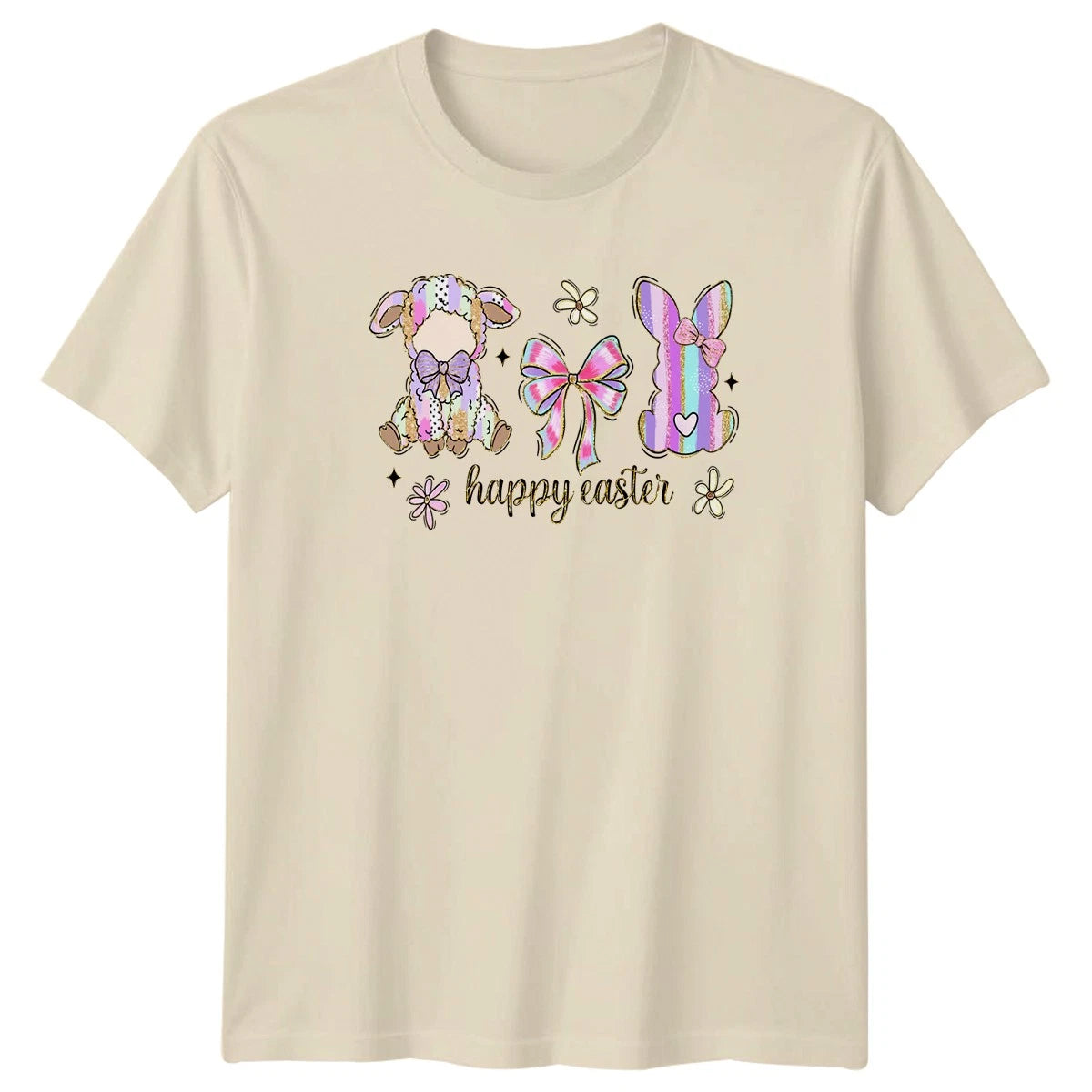 Happy Easter Womens T-Shirt Easter Holidays Easter Gift For Her