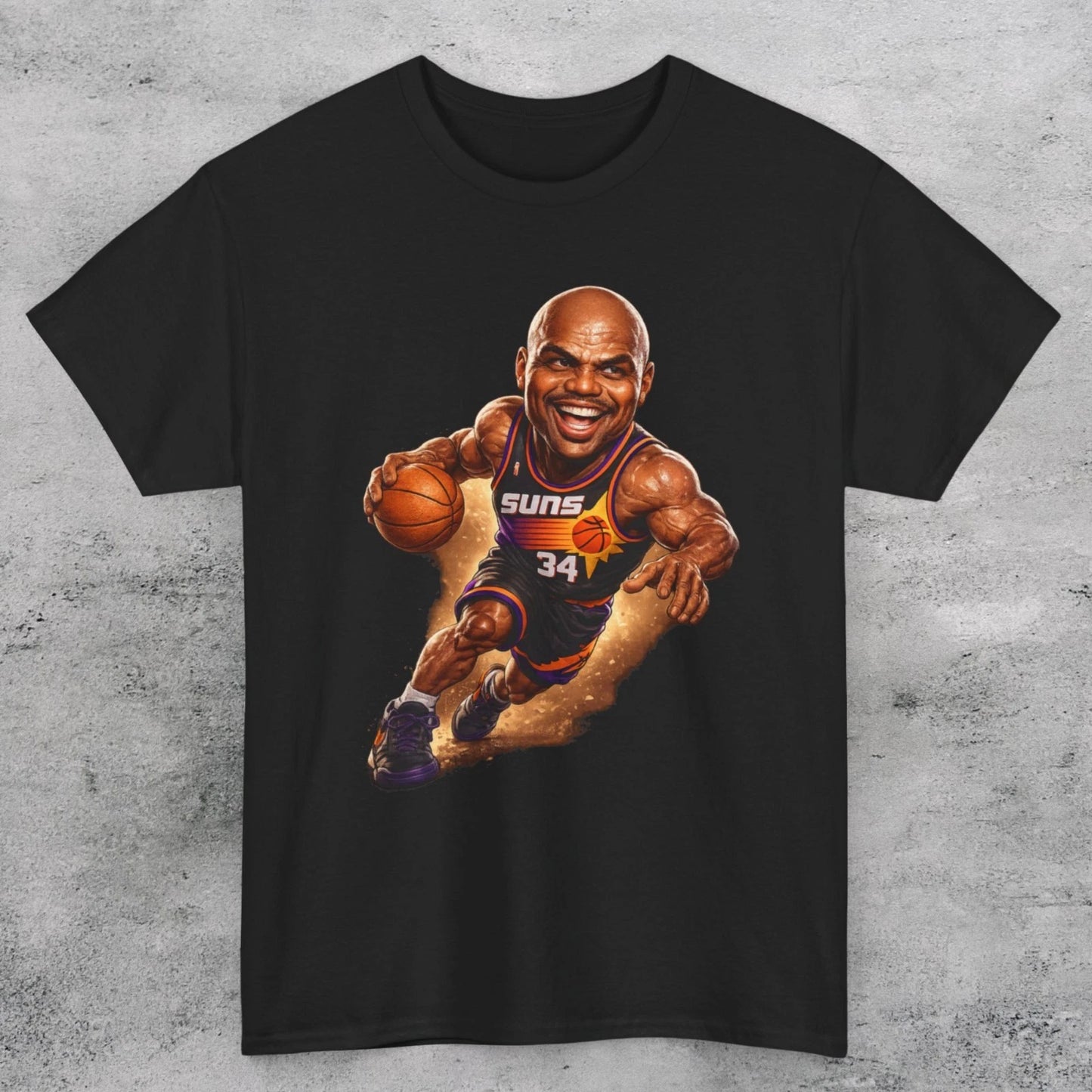 CHARLES BARKLEY SUNS Vintage Style Unisex T SHIRT