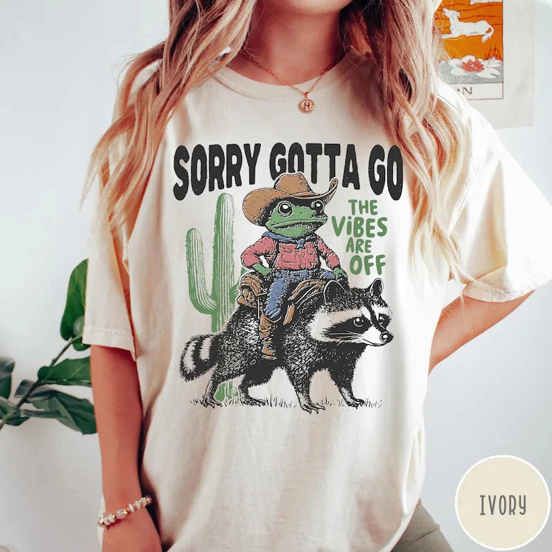 Vibes Are Off Comfort Tee Funny Saying Shirt Relax