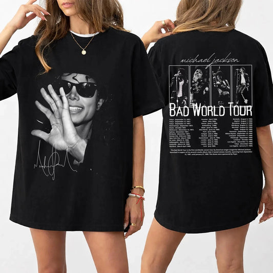 1987 Retro Pop Star Tour Style T Shirt Classic Music Fan Gift Tee