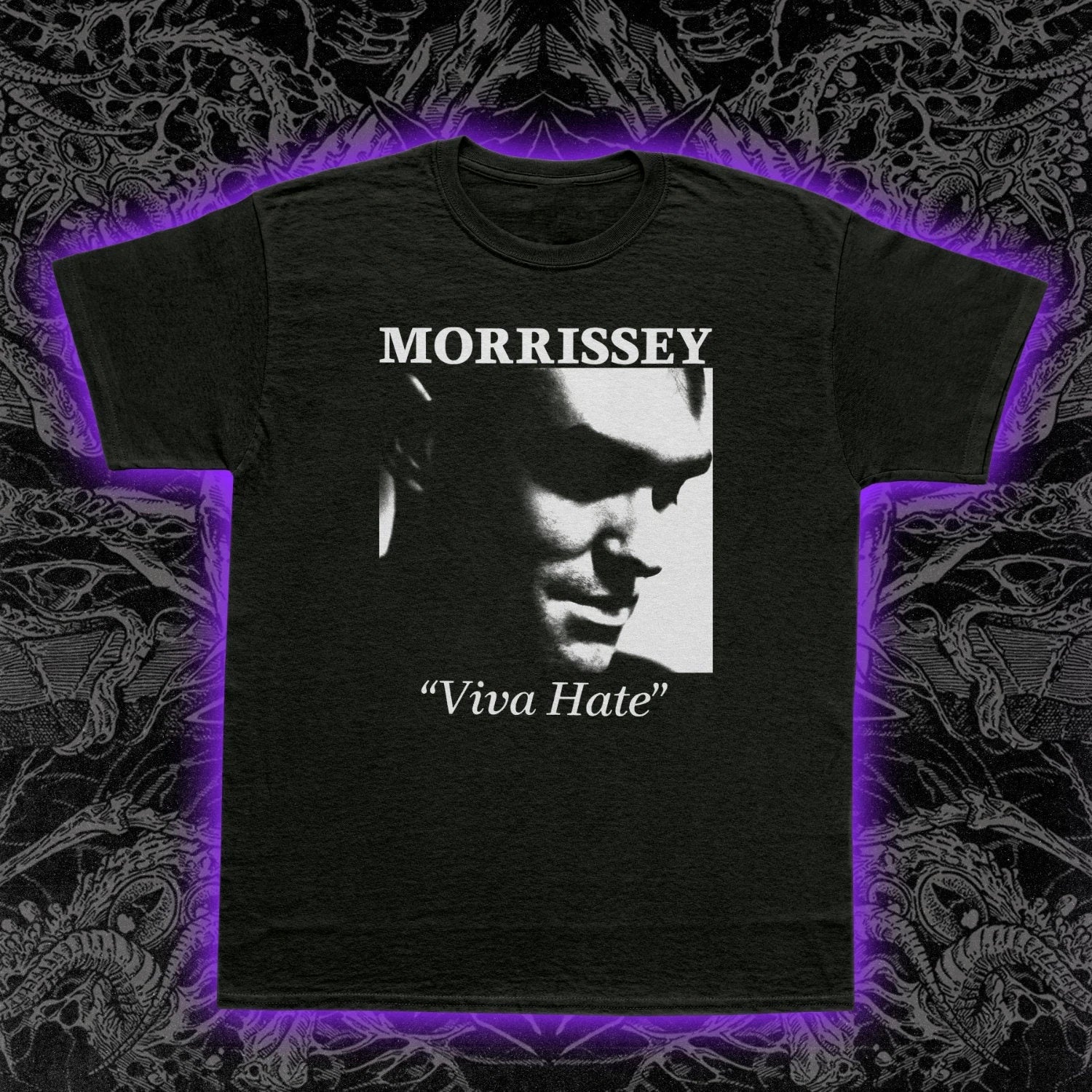Morrissey Viva Hate T-Shirt The Smiths Indie Rock Alternative Pop Music S-5XL