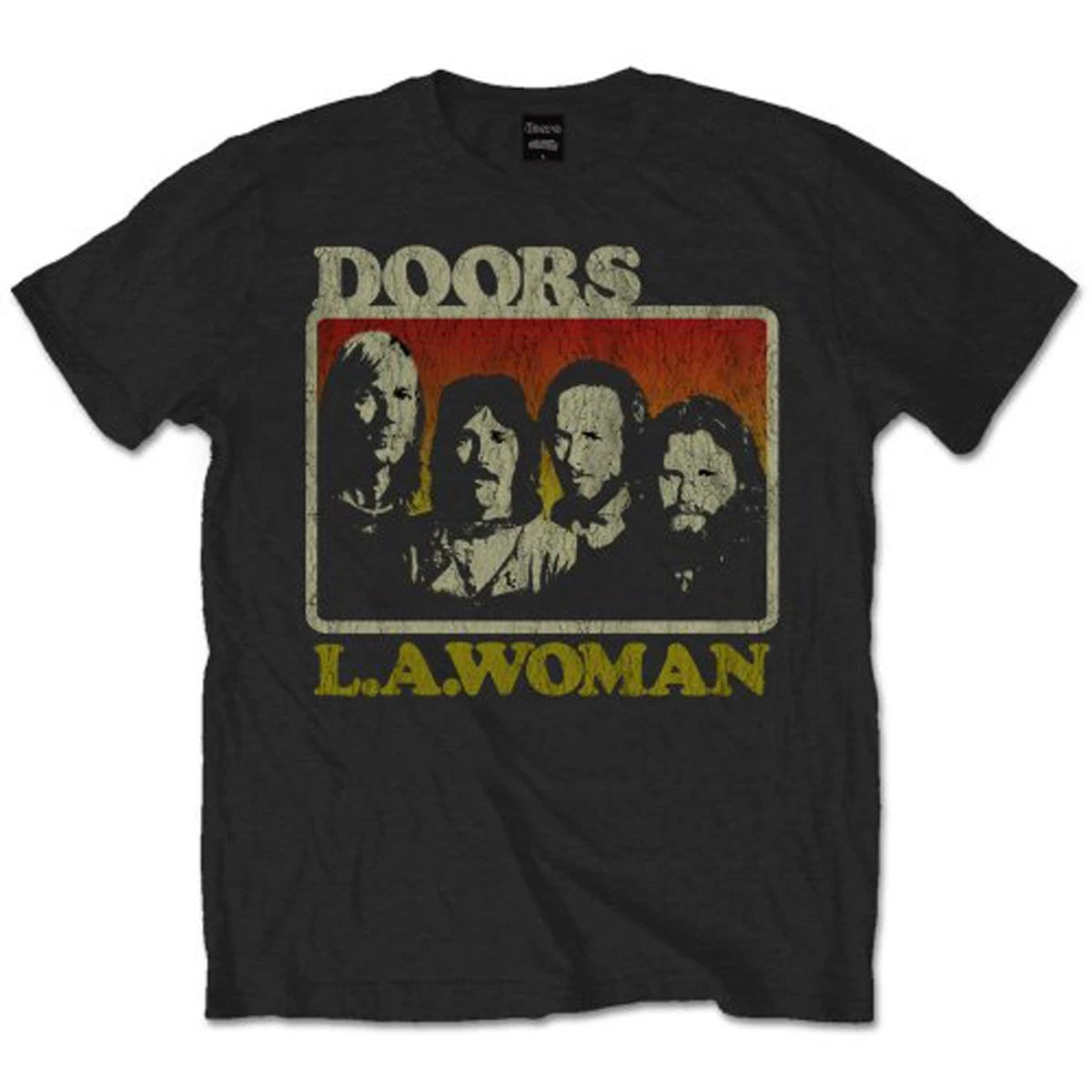 The Doors LA Woman Band Jim Morrison Rock Official Tee T-Shirt Mens