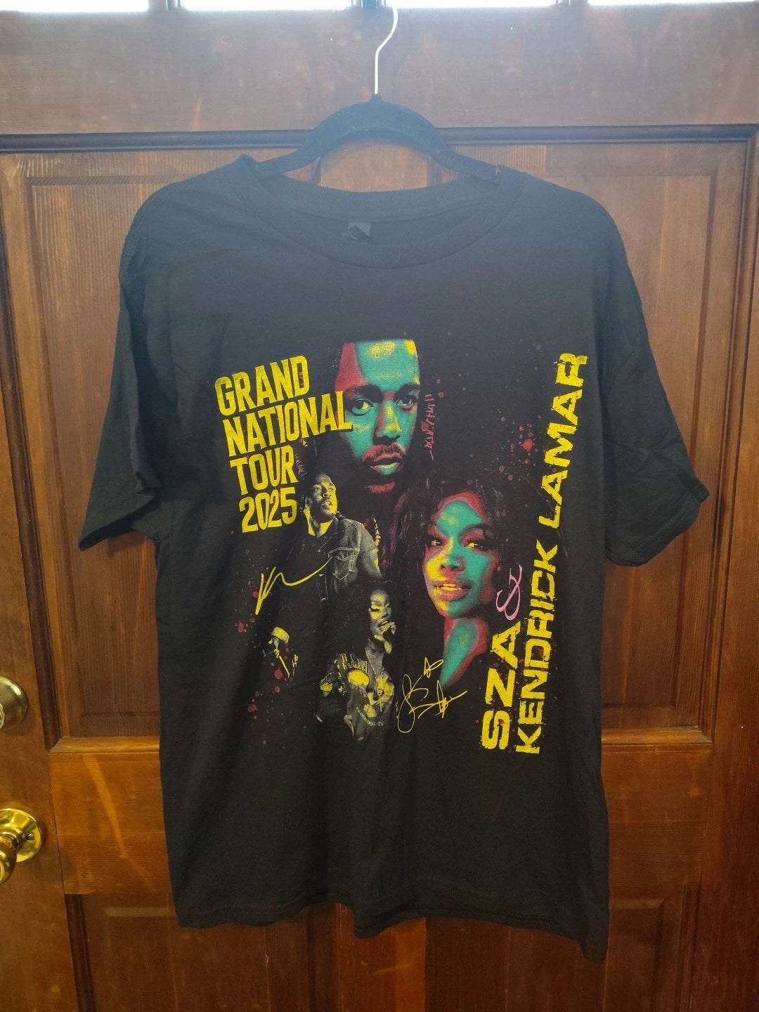 SZA and Kendrick Lamar Grand National Tour Graphic Print Tshirt