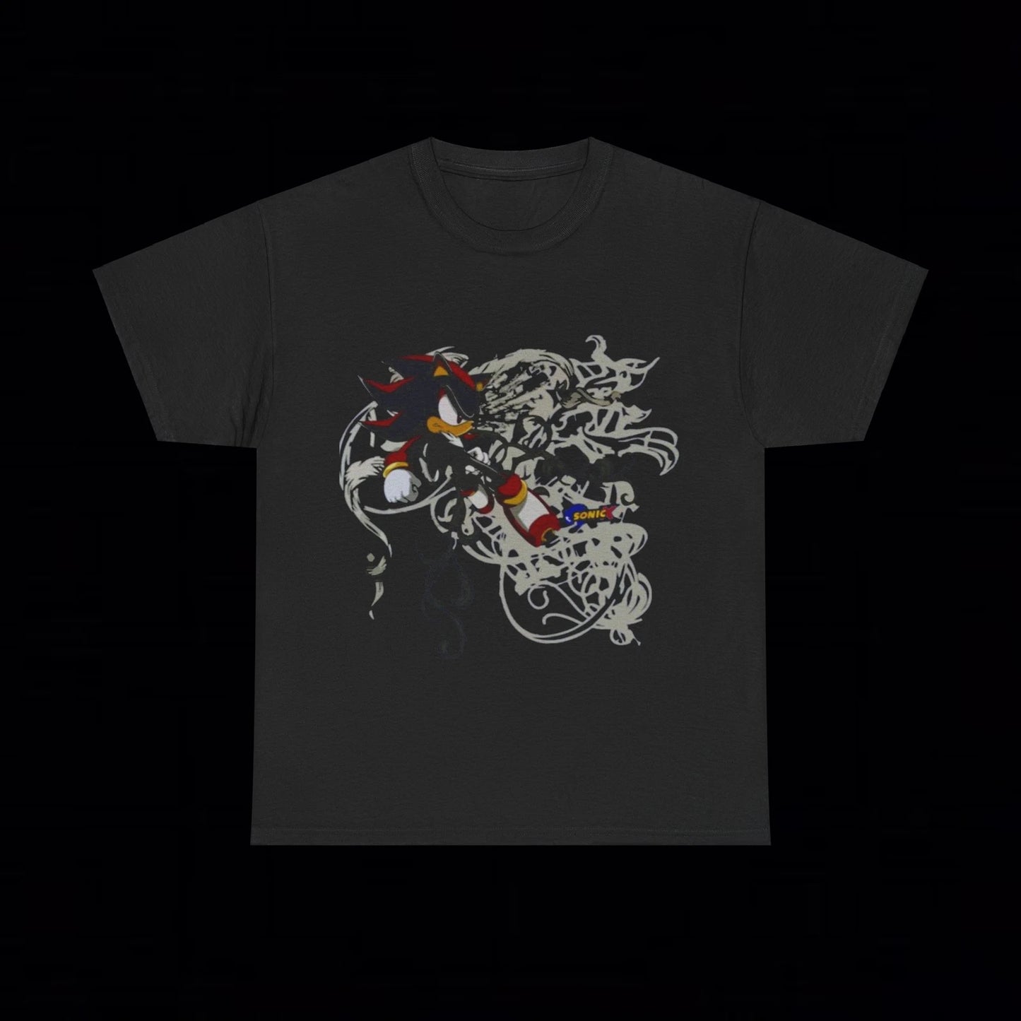 Sonic X Shadow the Hedgehog t shirt grunge y2k emo amity affliction tapout goth