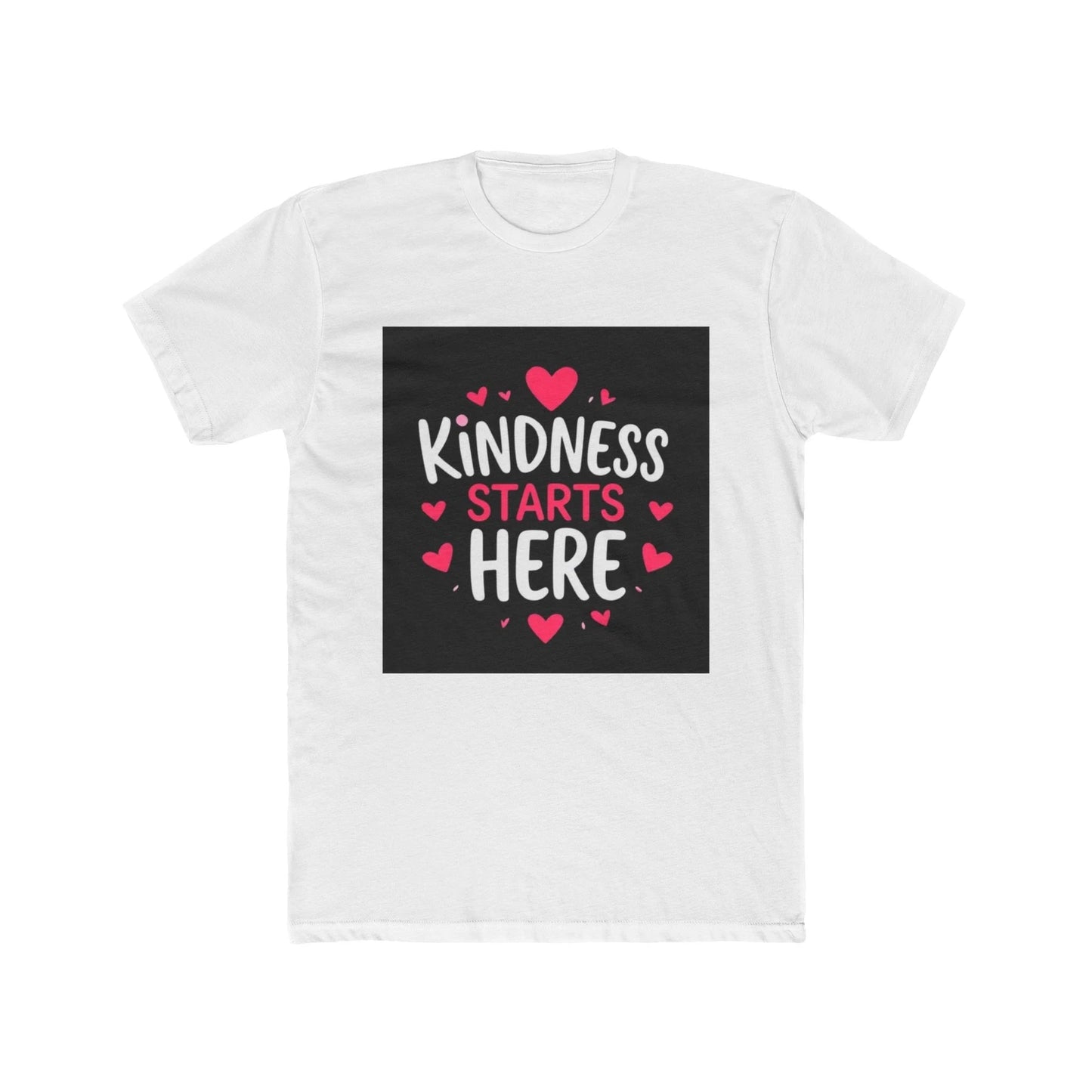 Kindness Starts Here T-Shirt, Inspirational Tee, Positive Vibes Shirt, Unisex