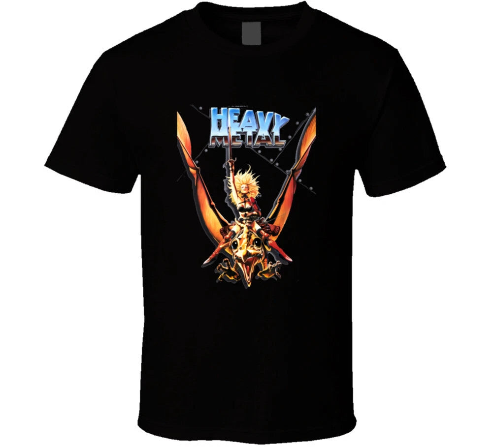 Heavy Metal Fantasy Cult Movie T Shirt