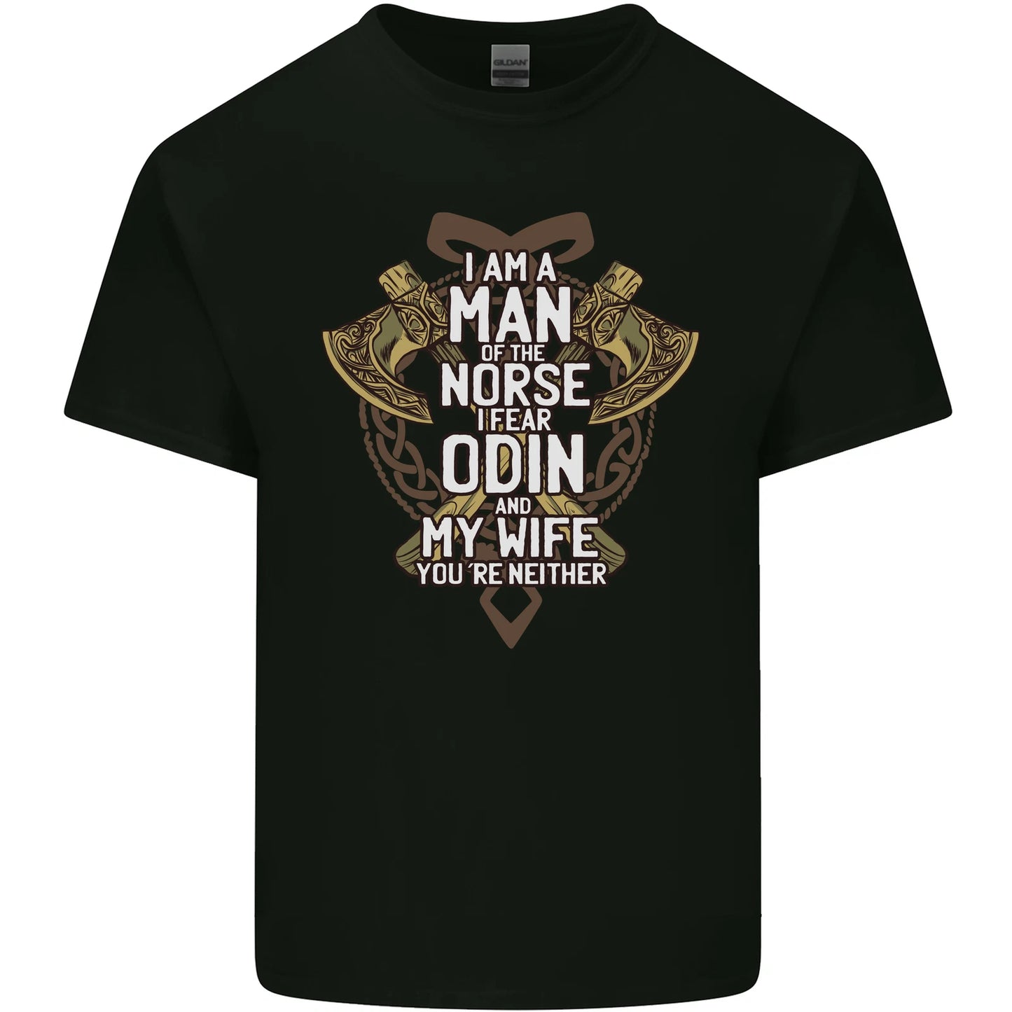 Funny Viking Wife Quote Wedding Anniversary Mens Light Cotton T-Shirt