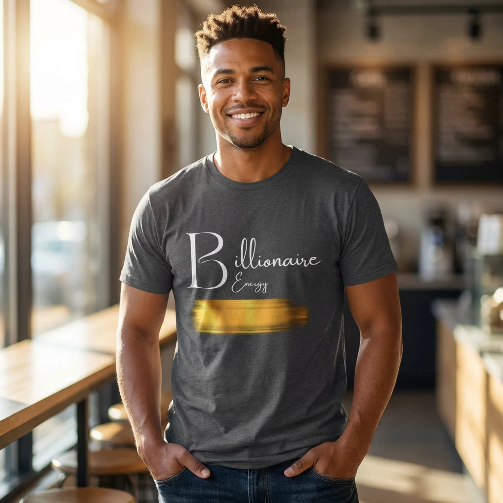 Billionaire Energy T-Shirt | Unisex up to 5XL
