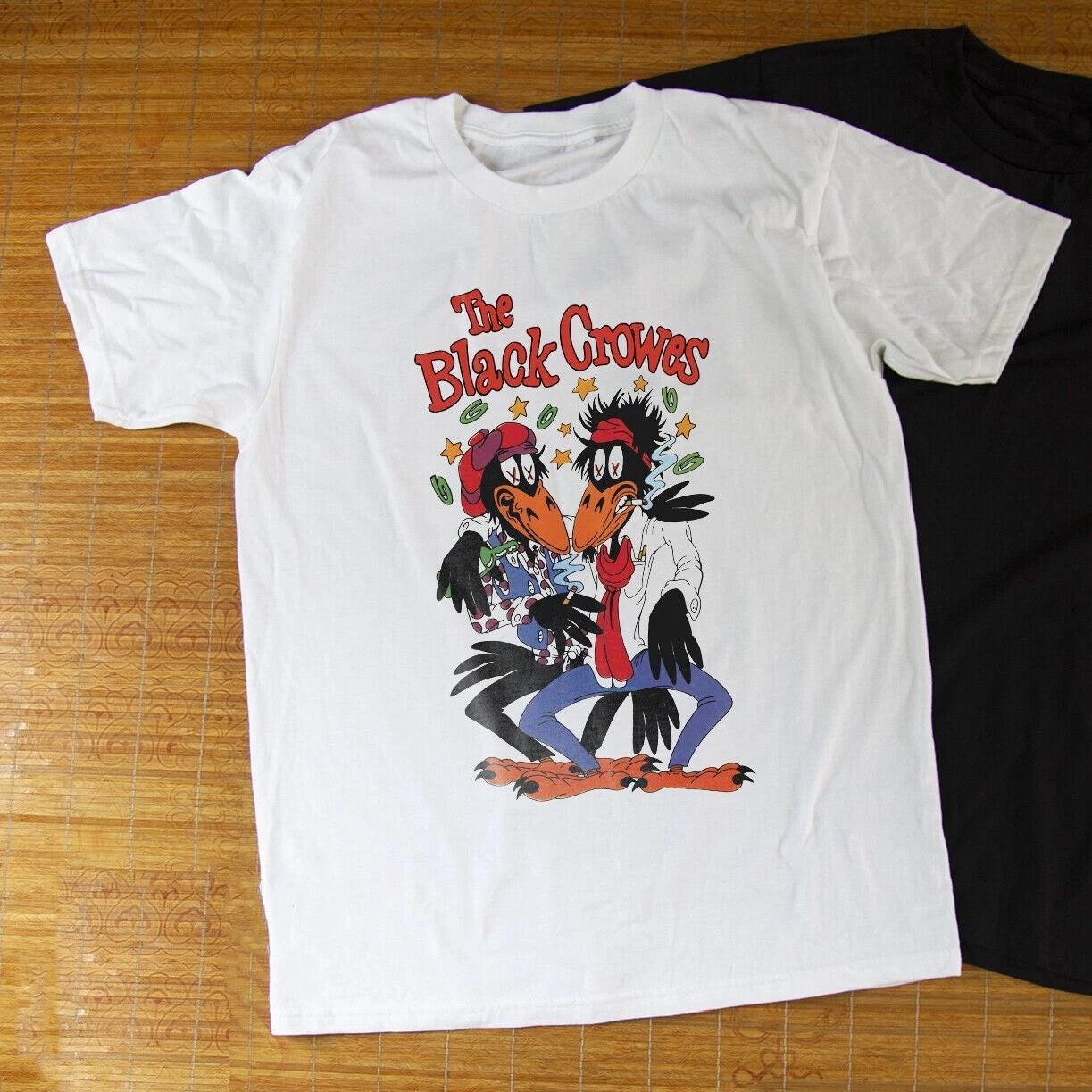 1990 The Black Crowes White Unisex Cotton White All size Gift Family