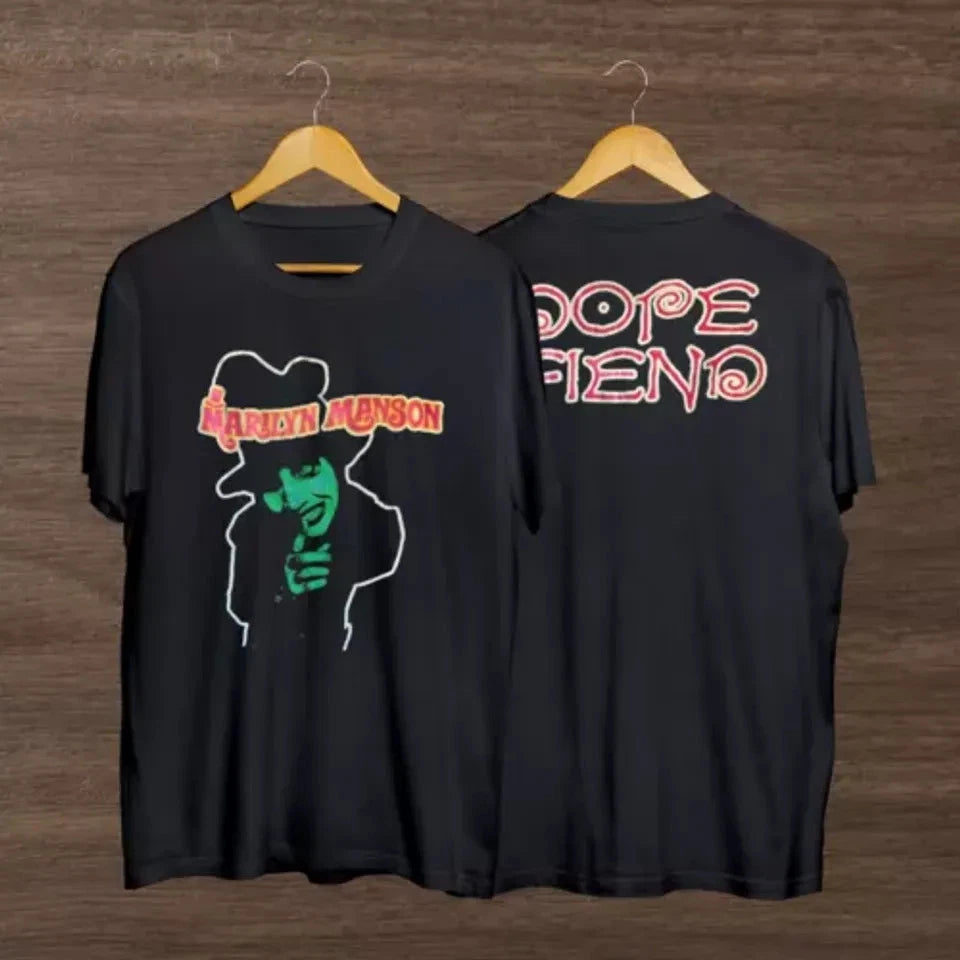 Marilyn Manson Dope Fiend Vintage Styles T-Shirt