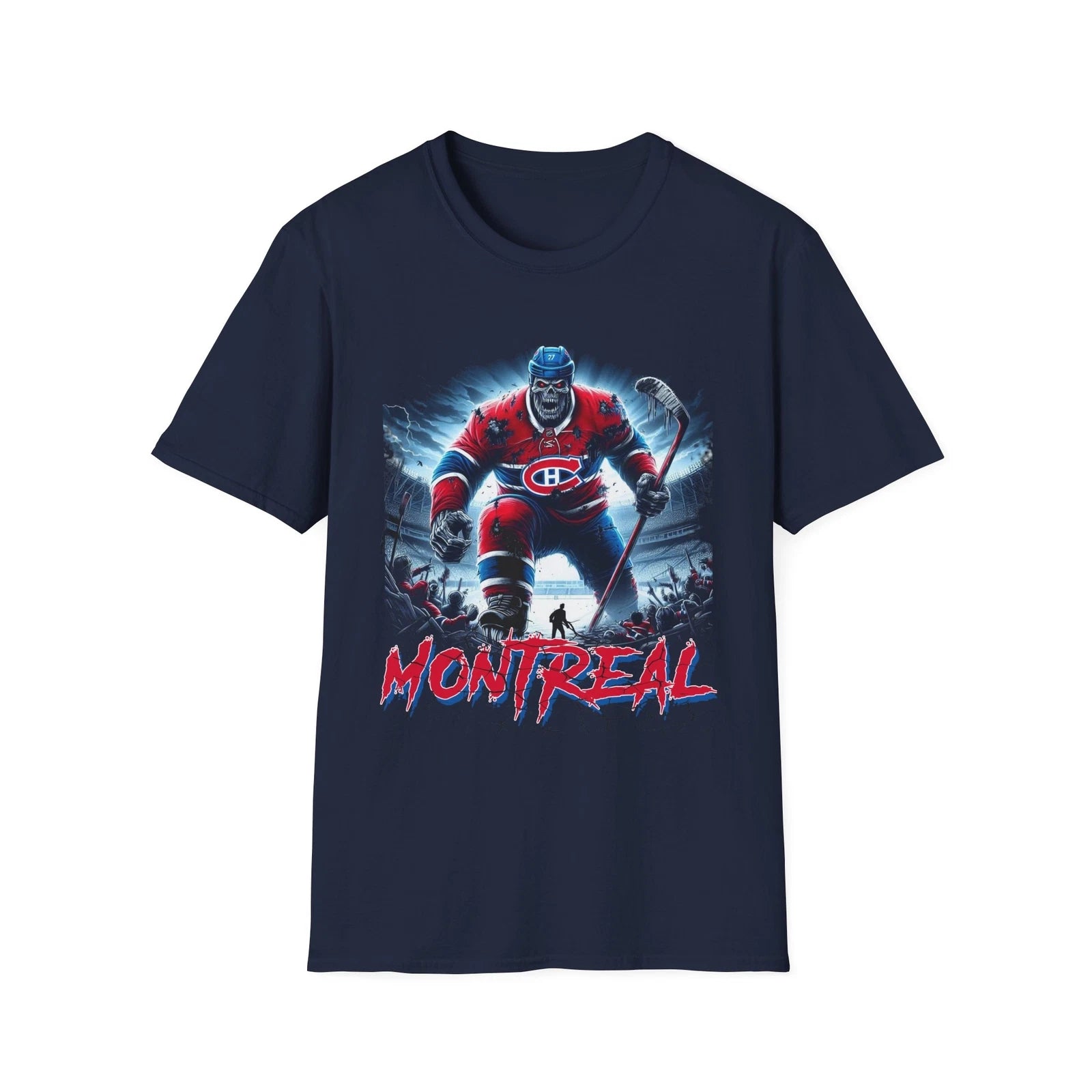 Ghosts of the Forum - Montreal Canadiens Horror Mashup T-Shirt