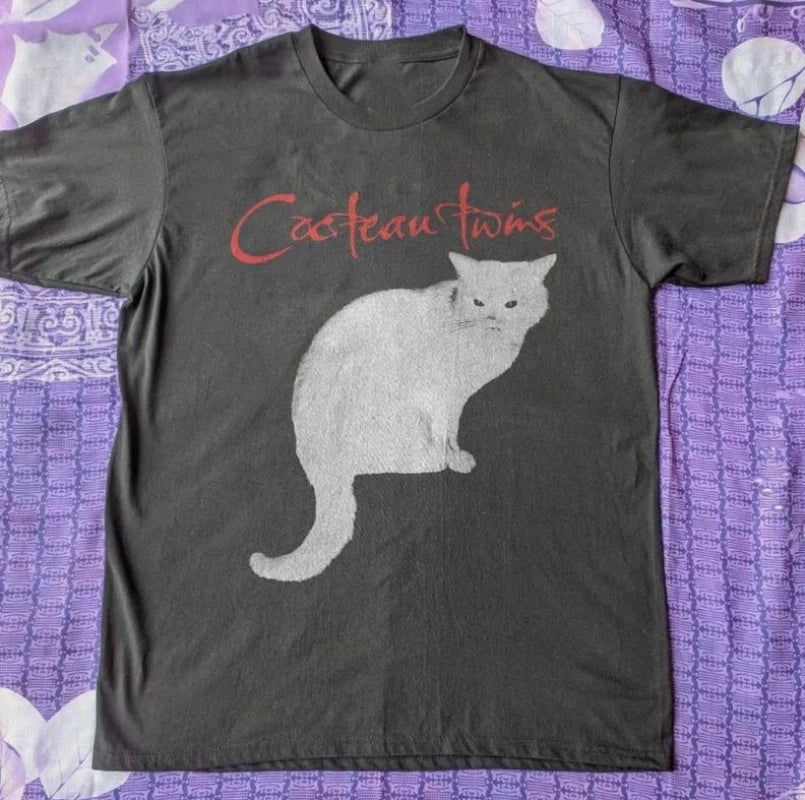 Collection Cocteau Twins Band Men Black All Size T-shirt S to 5XL