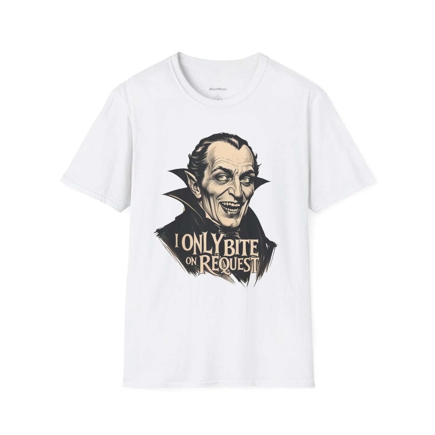 Humorous Dracula Unisex T-Shirt, Blood Type Tee, Funny Vampire Shirt, Halloween