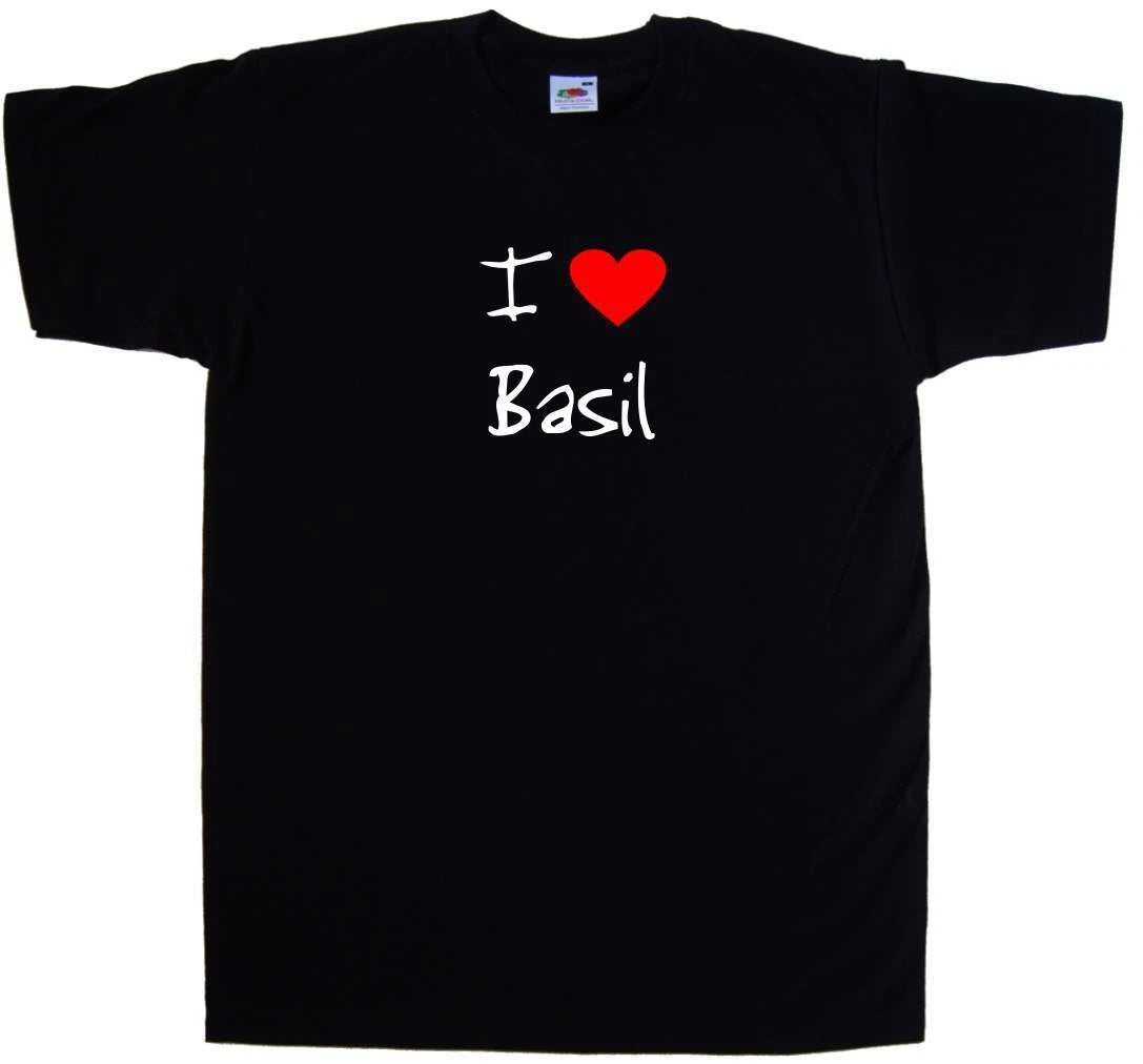 I Love Heart Basil T-Shirt
