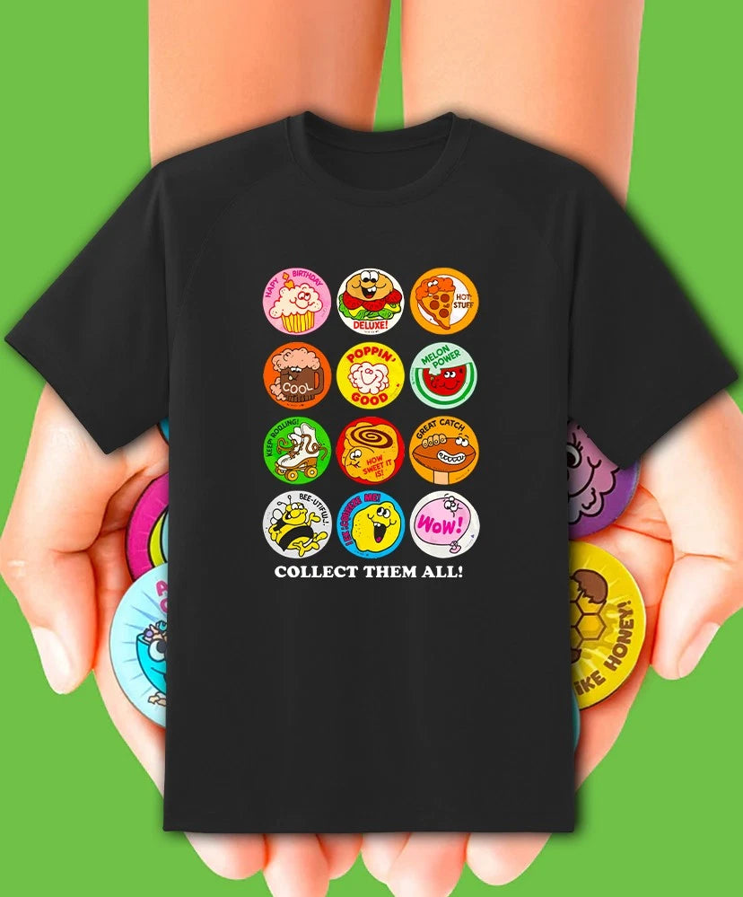 Scratch And Sniff Stickers Vintage Retro T Shirt Youth M - Adult 6XL Fast Ship!
