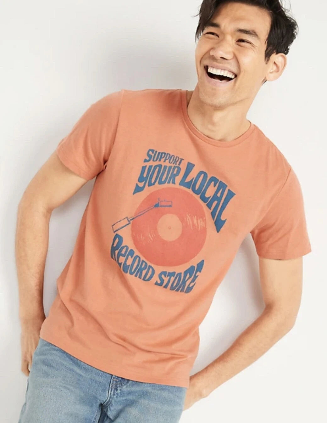 Old Navy Men’s  Size Medium ~ Short Sleeve Soft-Washed Tee T-Shirt … NWT