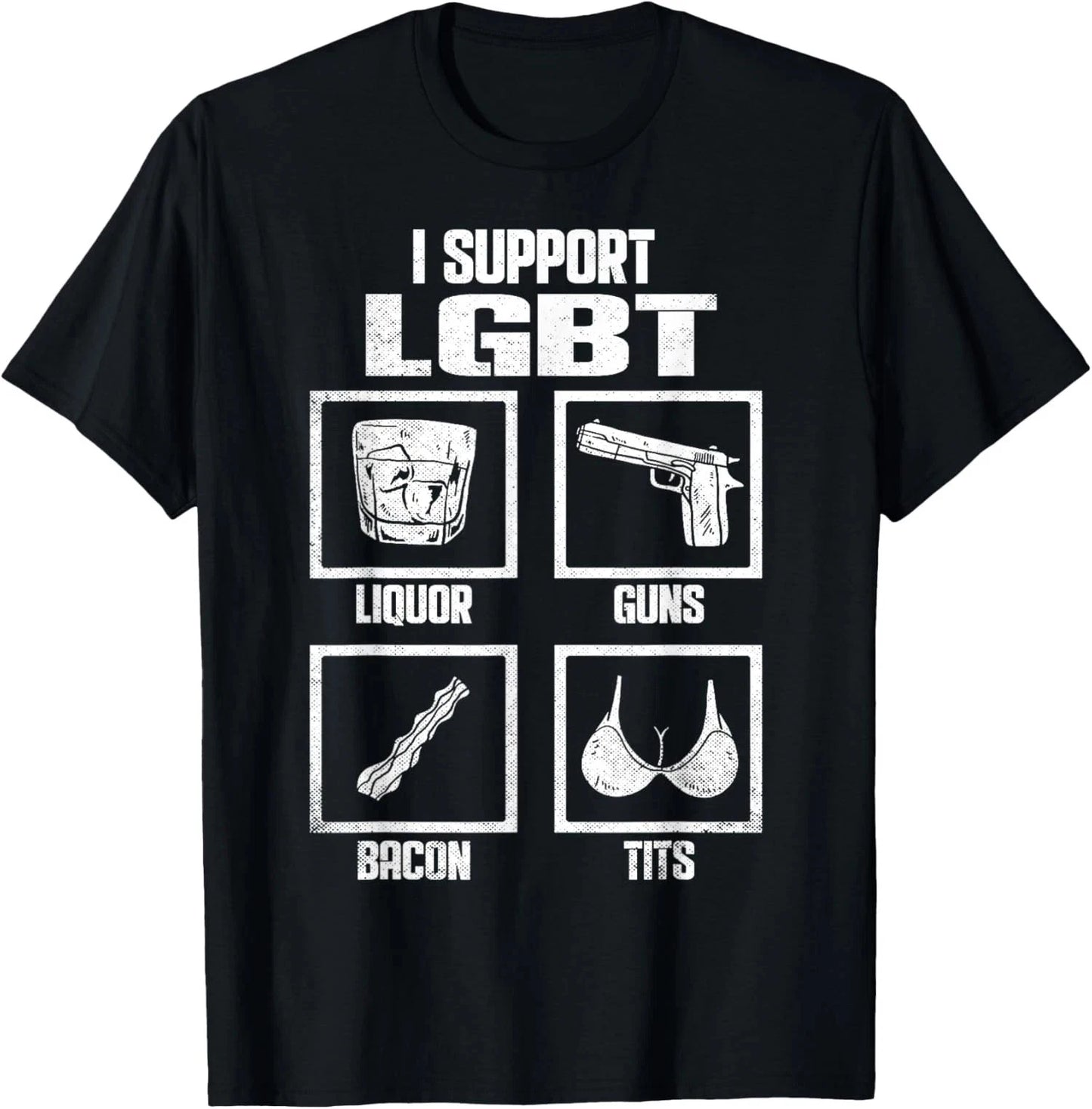 Funny Support LGBT Bisexual Transgender Lesbian Gay Unisex T-Shirt
