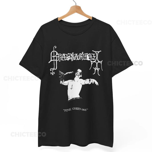 Grausamkeit T-Shirt, German Music Band Black Metal Punk Gothic Grunge Unisex Tee