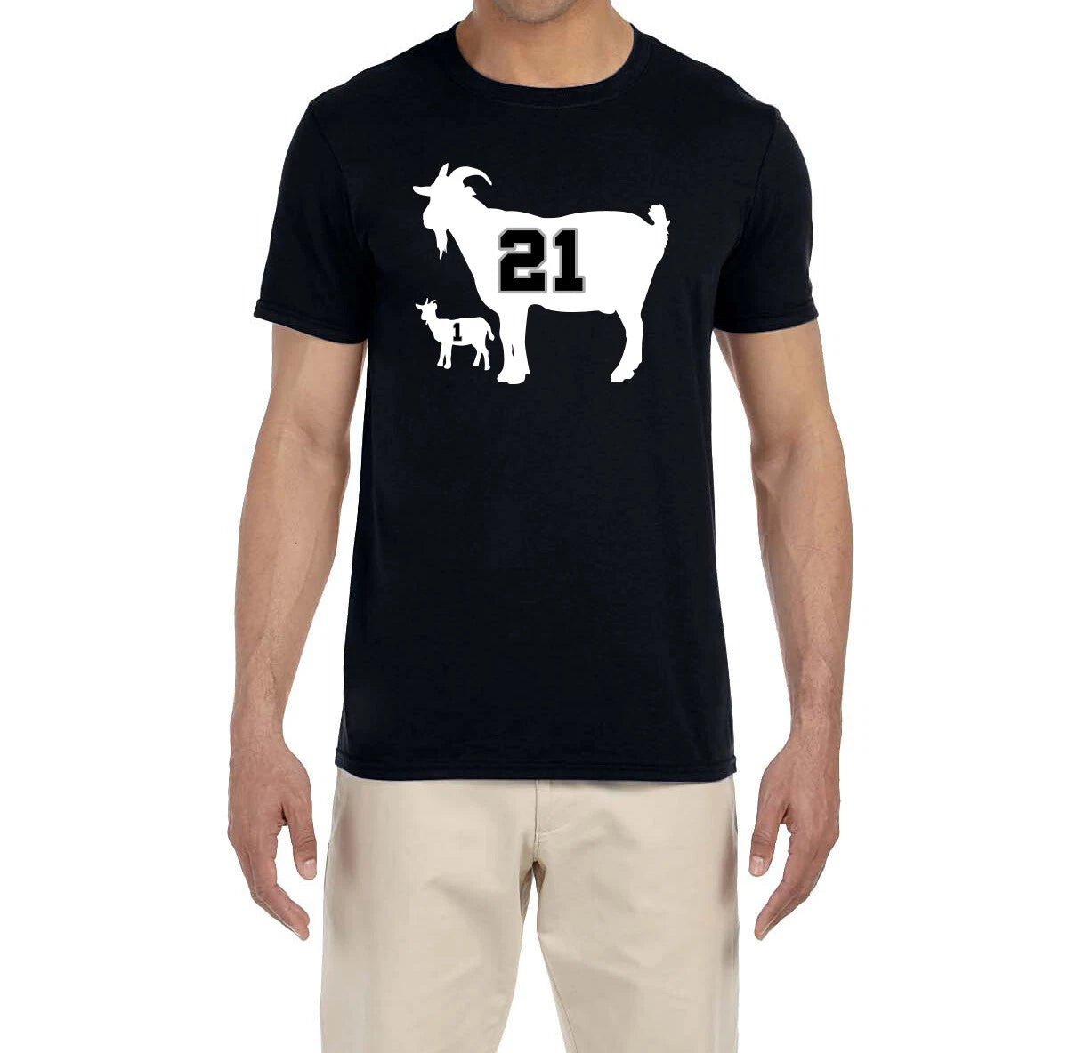 Victor Wembanyama Tim Duncan Goats Spurs T-Shirt