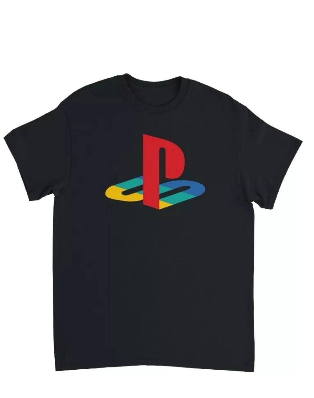 PlayStation T Shirt Cult Classic - Retro Black All Sizes S M L XL 2 3,4XL