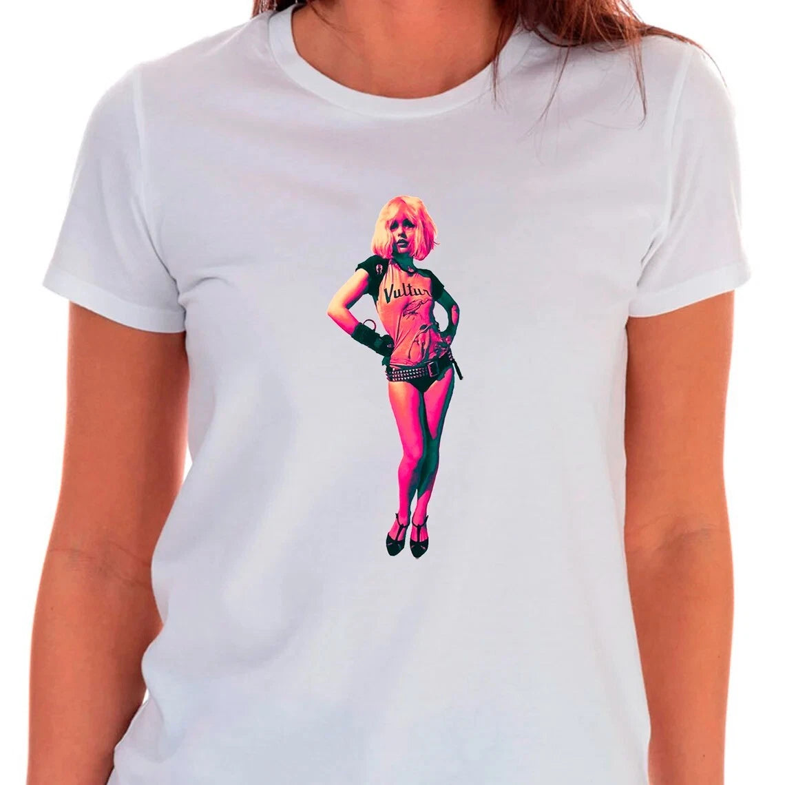 Debbie Harry Blondie T-Shirt Deborah Gildan Softstyle Tshirt Retro Vintage Tee