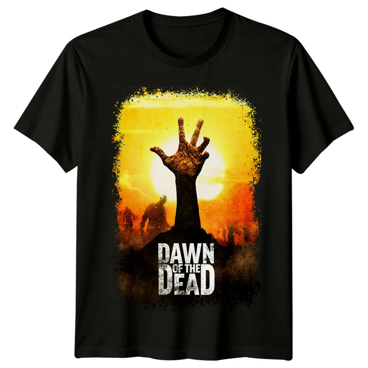 Dawn of the Dead (1978) Movie Poster Inspired T-Shirt Retro Film Tee Unisex