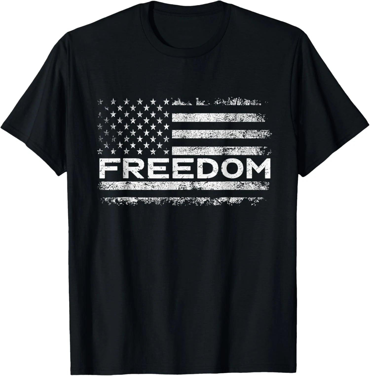 Political Flag American Design Freedom Political Unisex T-Shirt