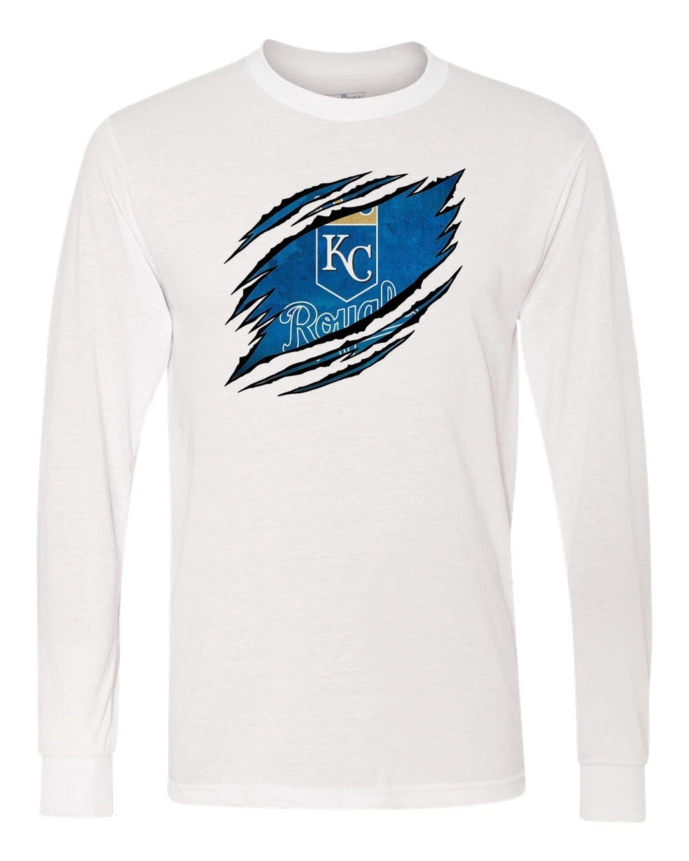 KC - Kansas City - Royals - Baseball - Long Sleeve - Fast Shipping - Unisex