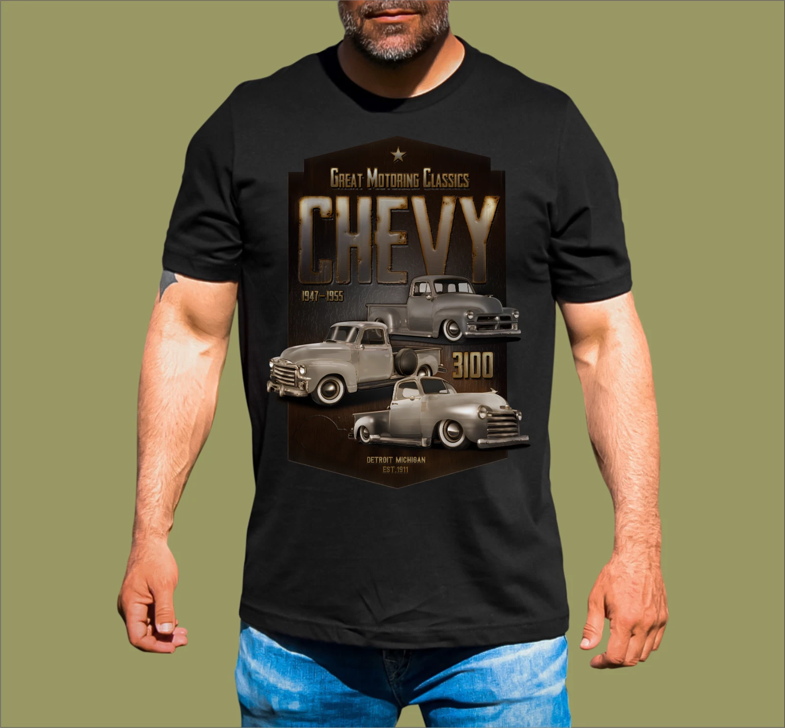 MOTORING CLASSICS 3100 CHEVY T-SHIRT