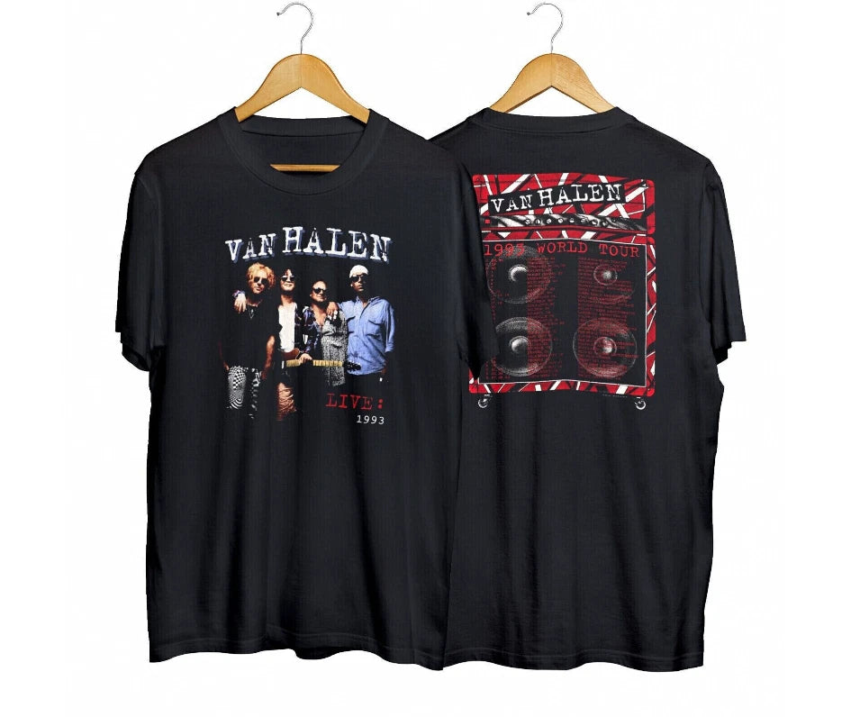 Vtg 1993 Van-Halen Music Tour Unisex T-Shirt