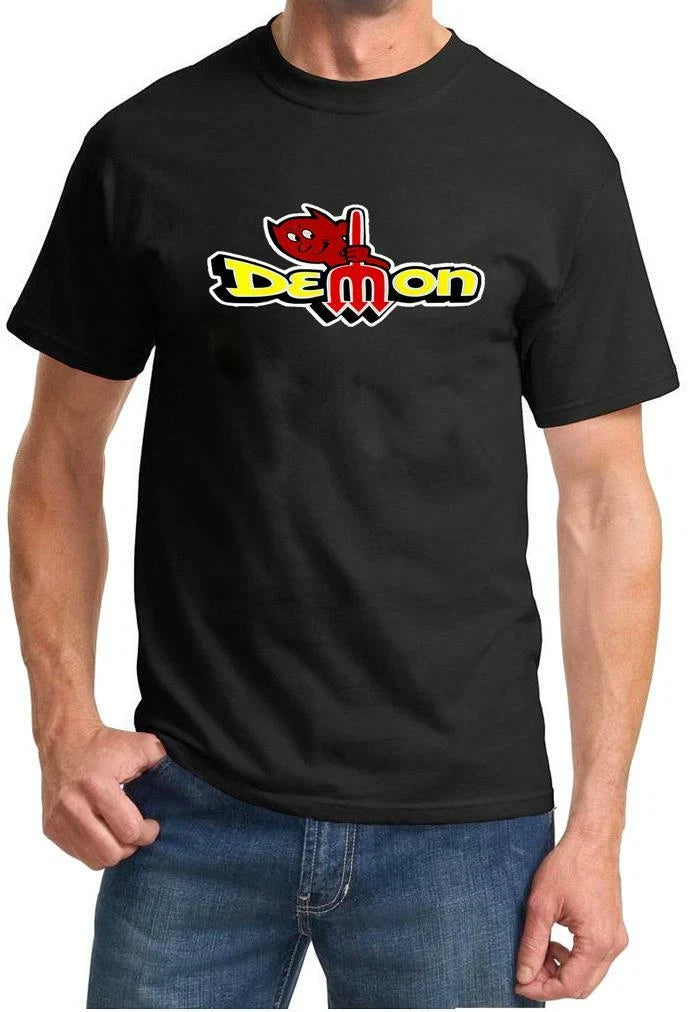 1971 1972 Demon Logo Classic Print Tshirt NEW