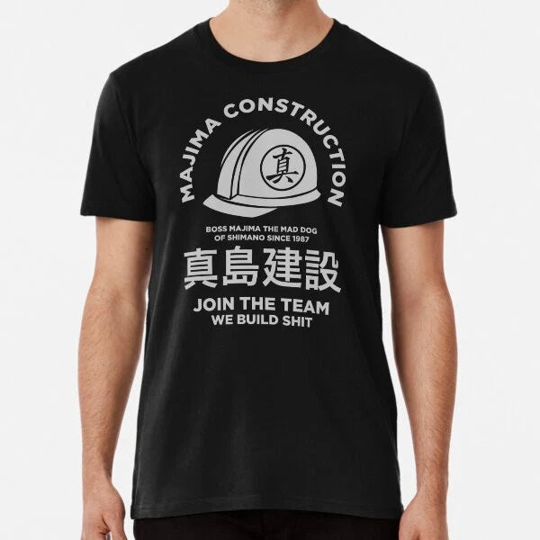 the majima construction team Premium T-Shirt S to 5XL Made in the AU/USA T-Shirt